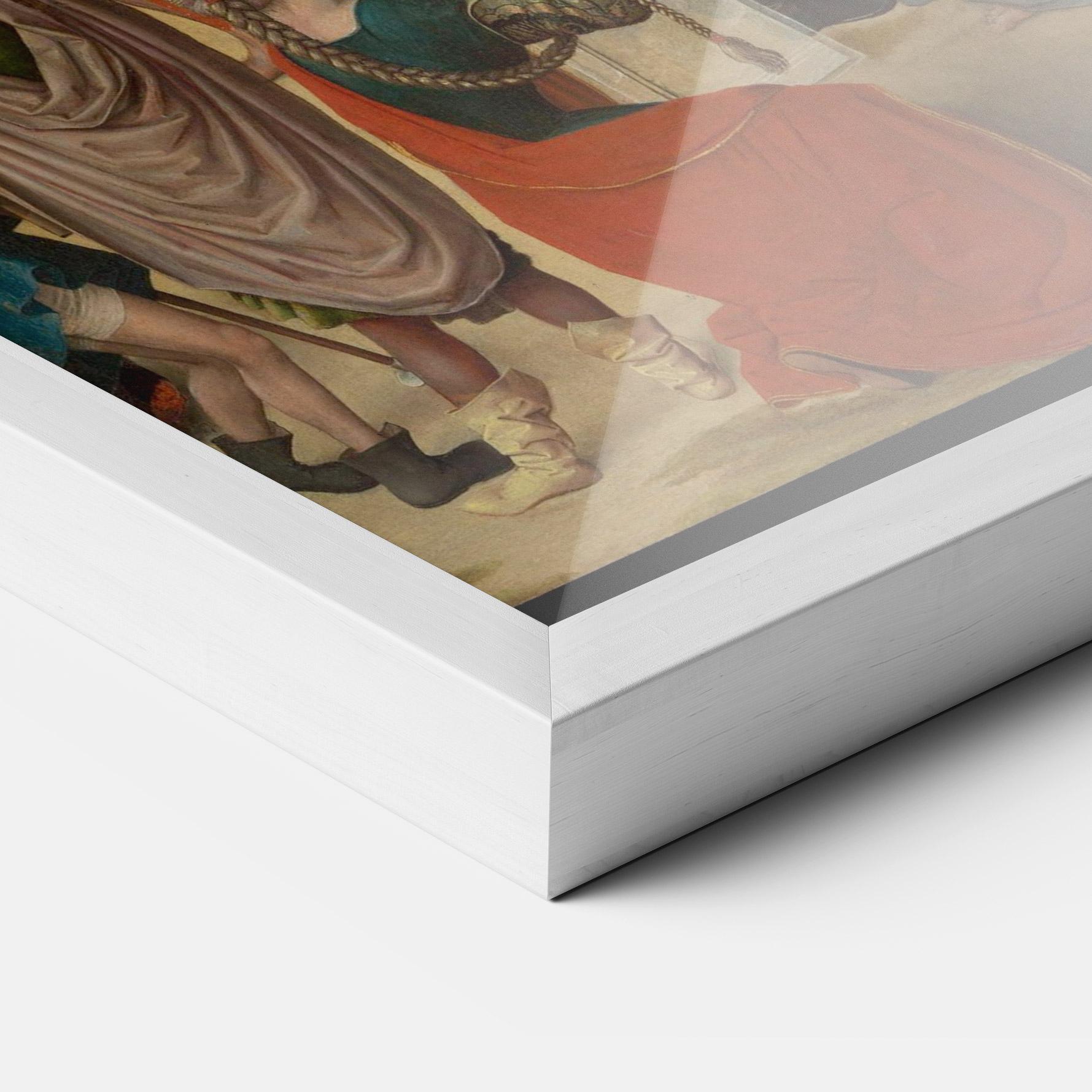 Gerahmte Poster People Holding Cross mockup 3