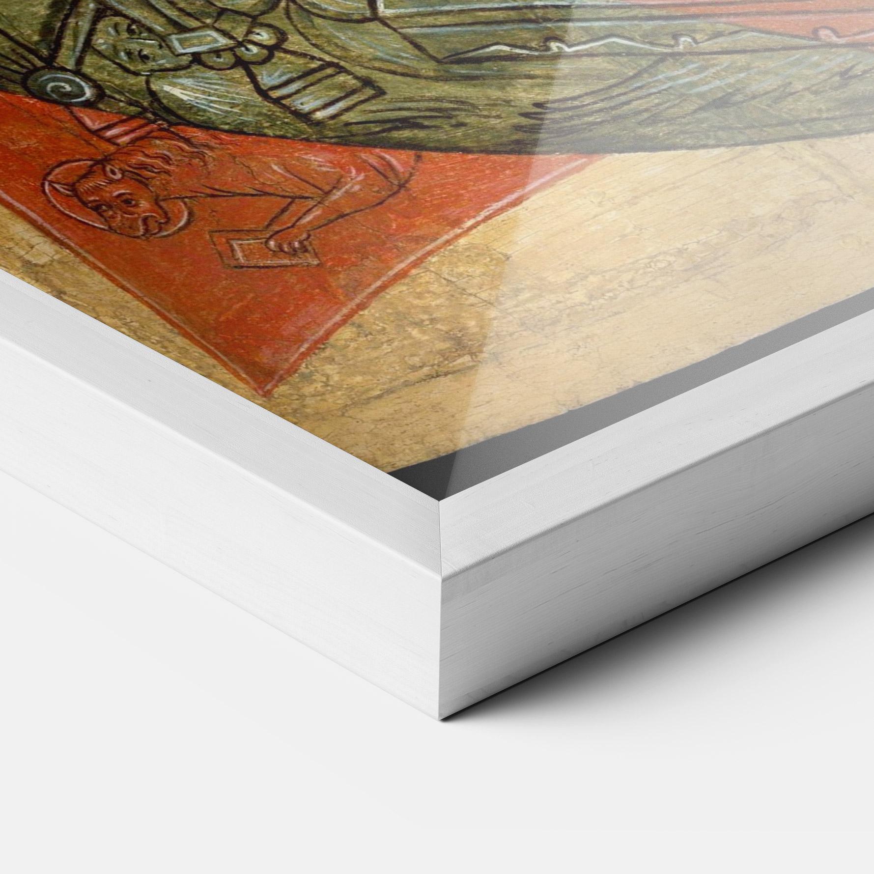 Gerahmte Poster Religious Outfit mockup 3