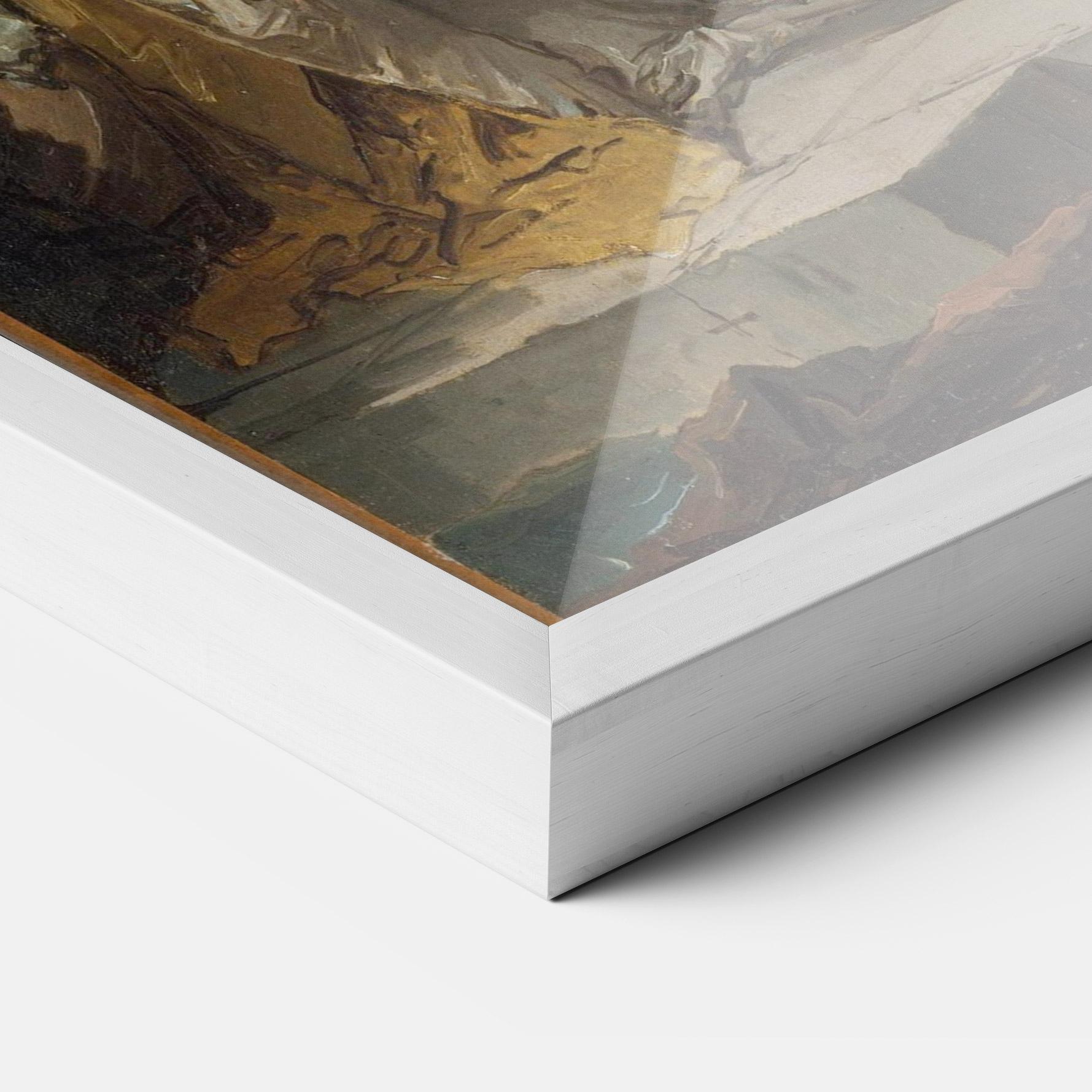 Gerahmte Poster Sky Angel Art mockup 3