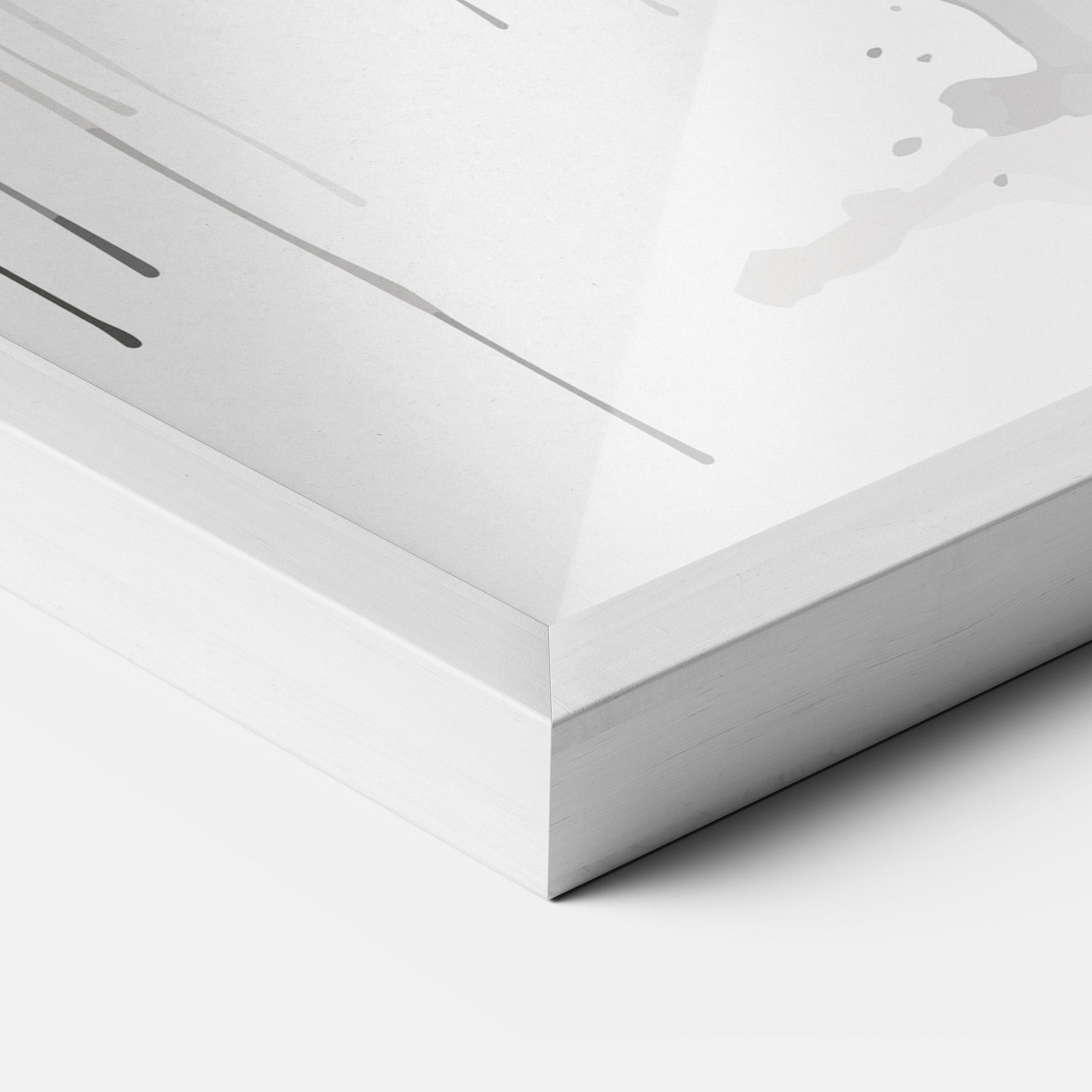 Gerahmte Poster Watercolor Jesus mockup 3