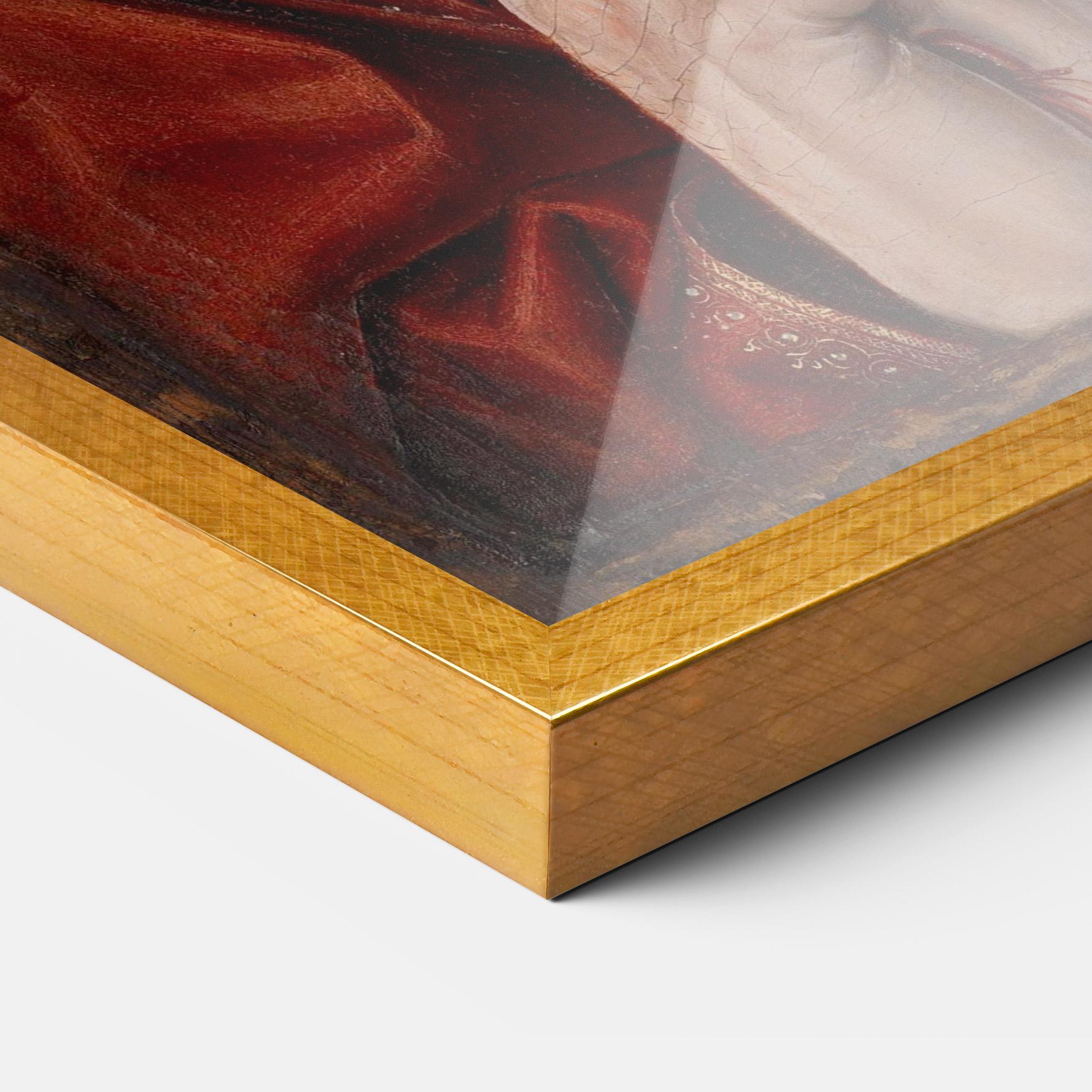 Gerahmte Poster Blood Hand Jesus mockup 3