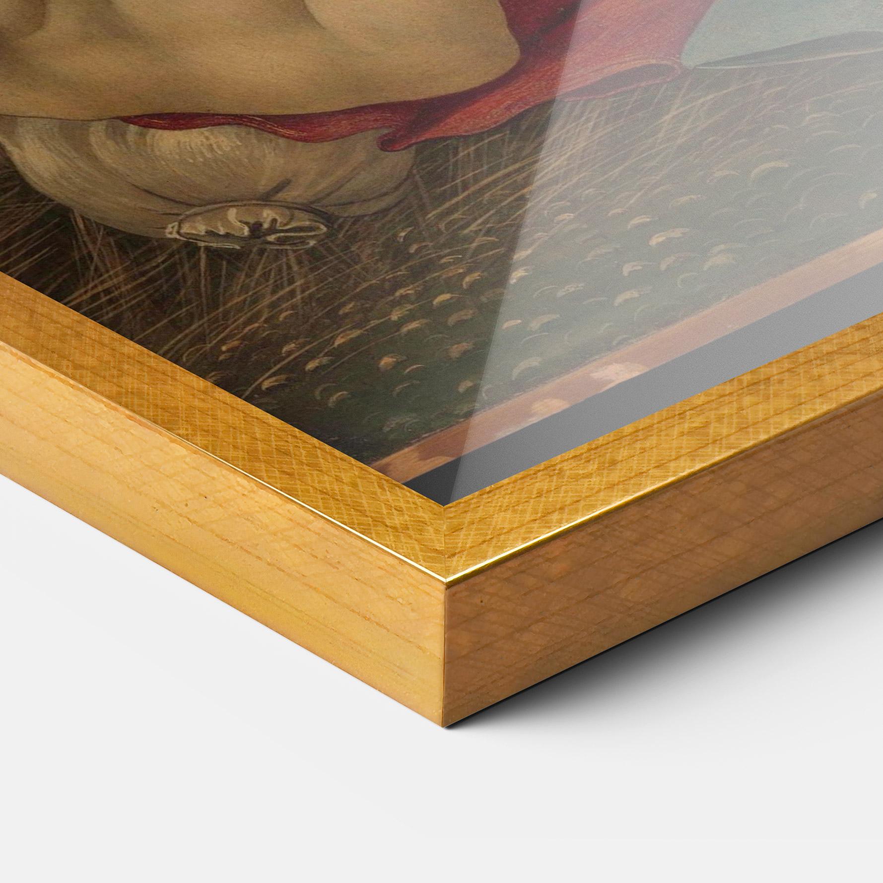 Gerahmte Poster Praying For Baby mockup 3