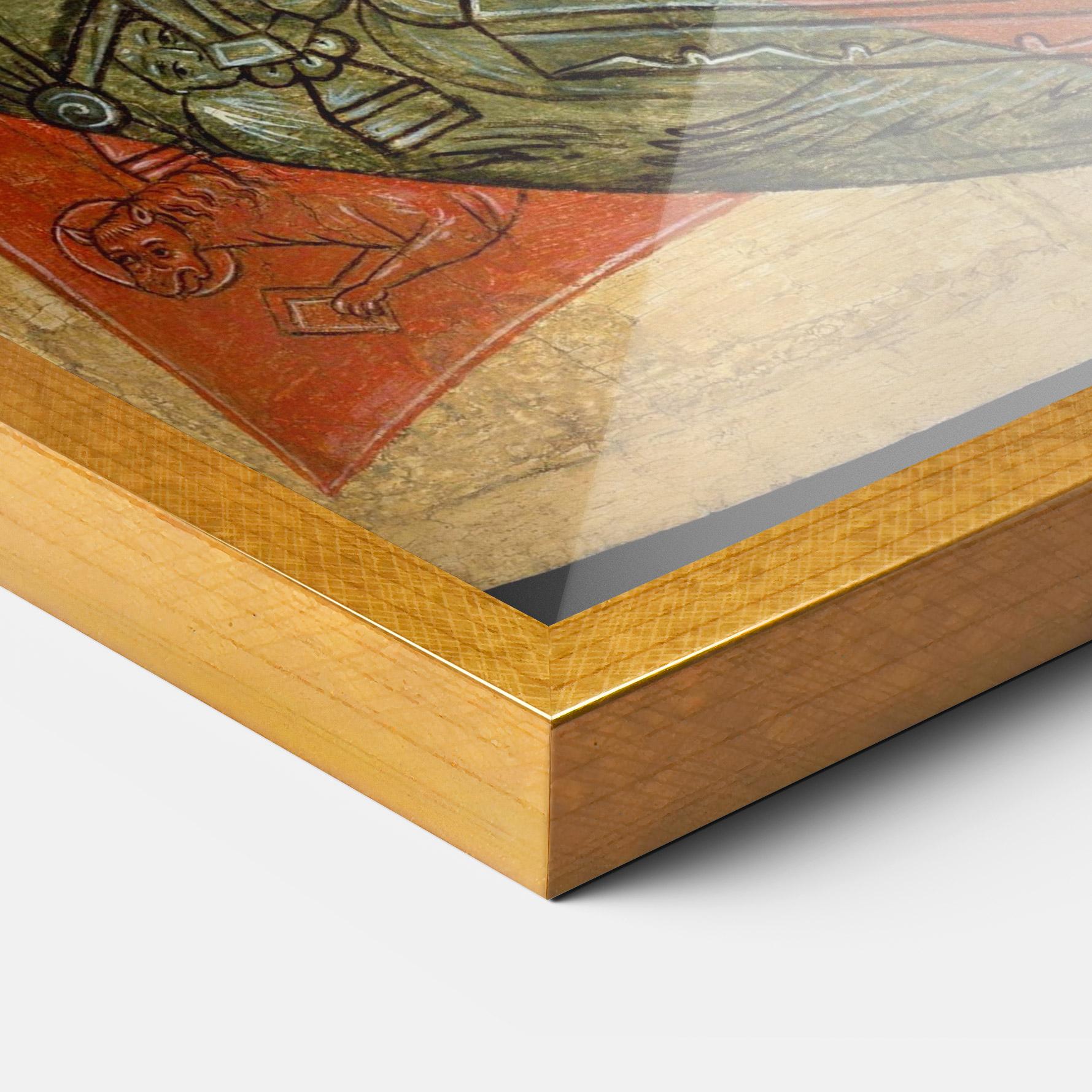 Gerahmte Poster Religious Outfit mockup 3