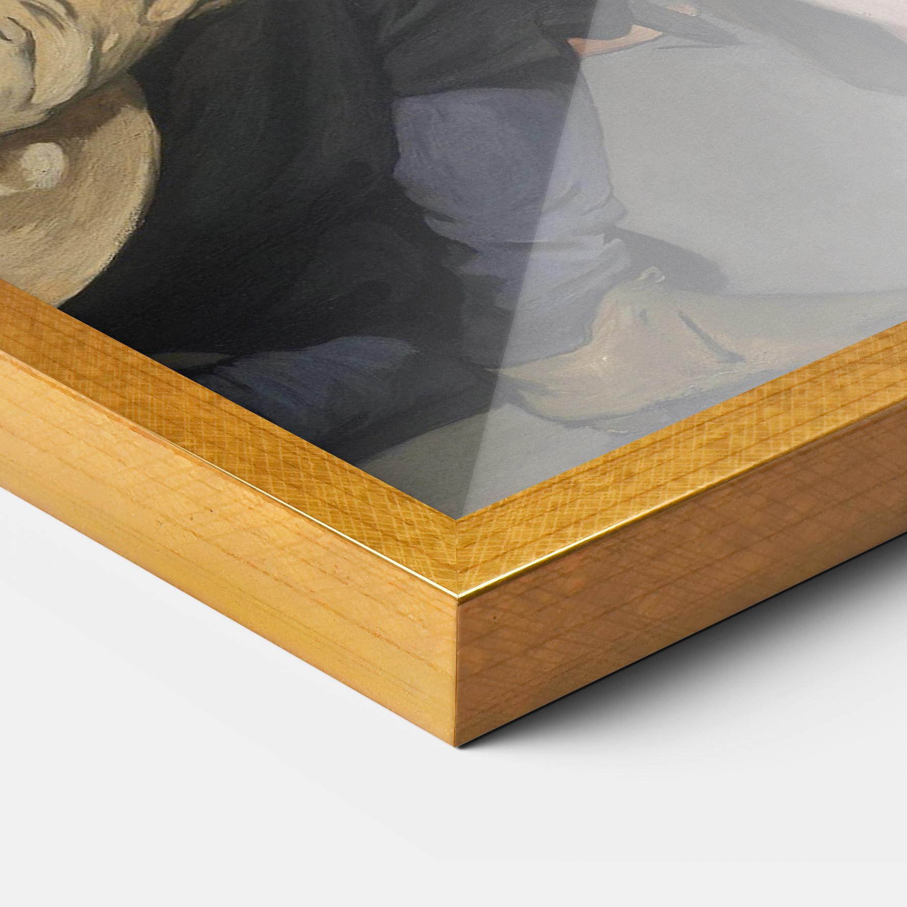 Gerahmte Poster Tied Hands mockup 3