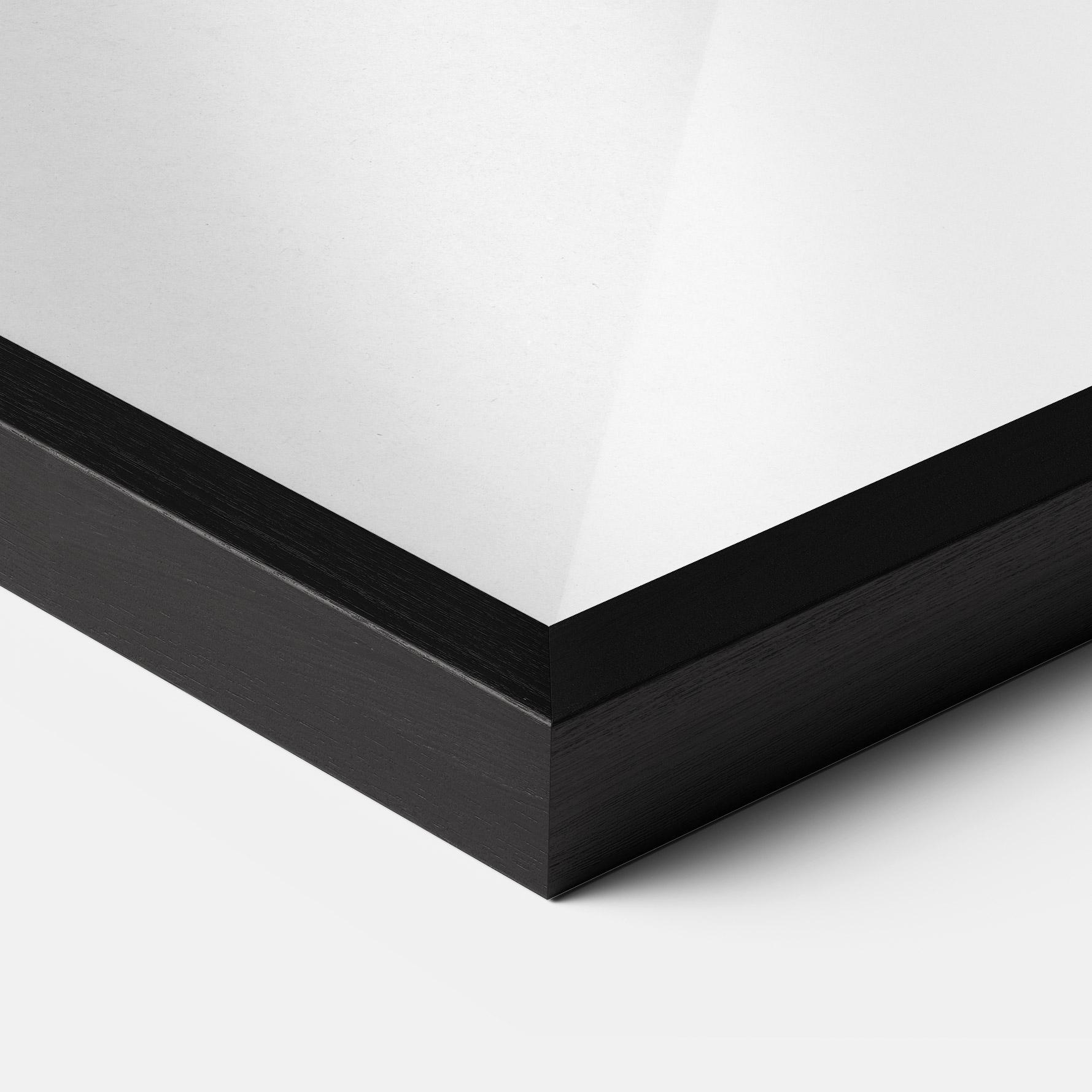 Gerahmte Poster Jesus Black Line mockup 3