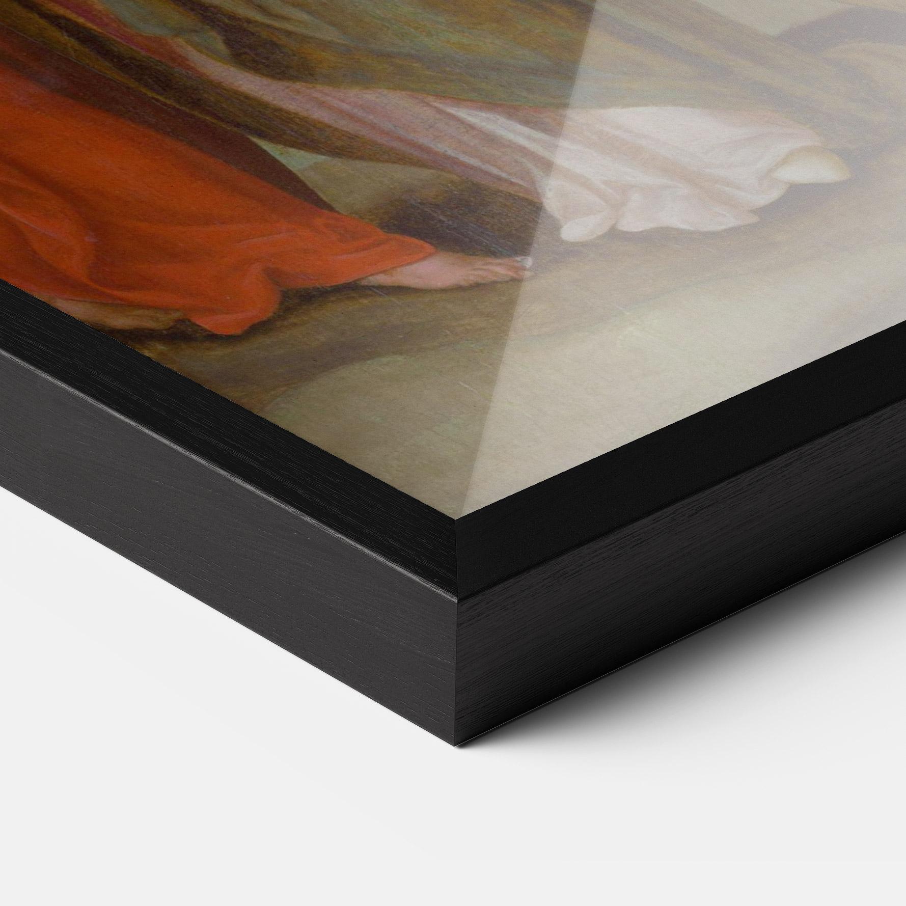 Gerahmte Poster Old Cross Jesus mockup 3