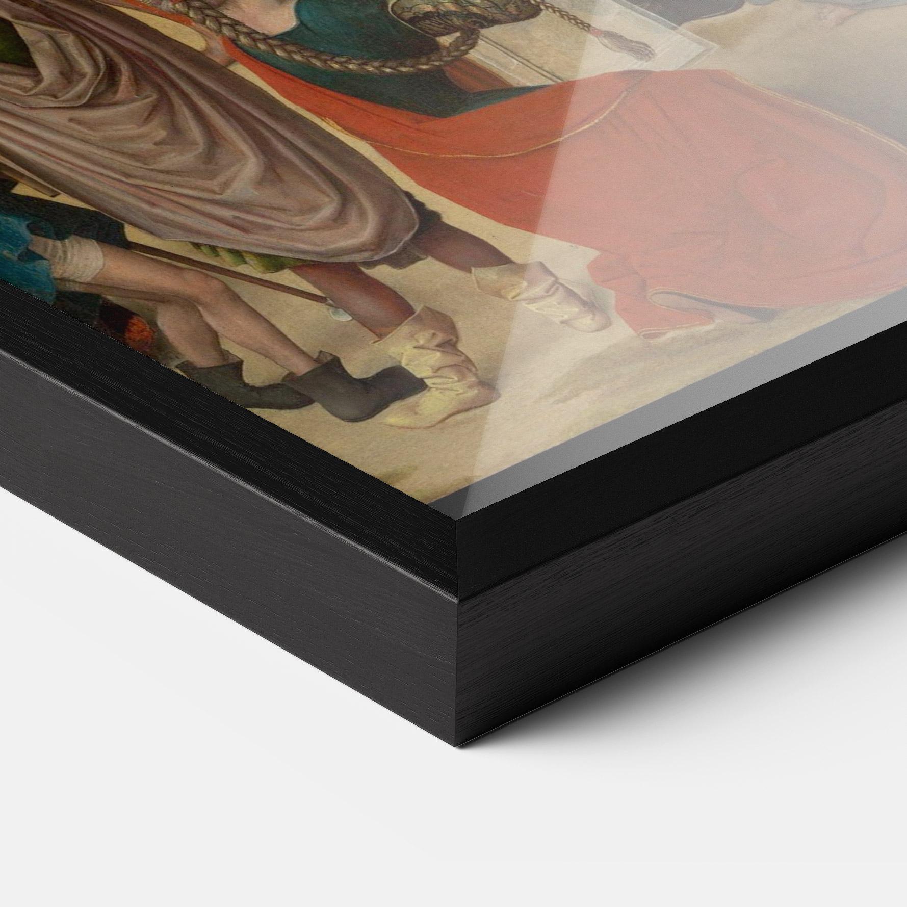 Gerahmte Poster People Holding Cross mockup 3