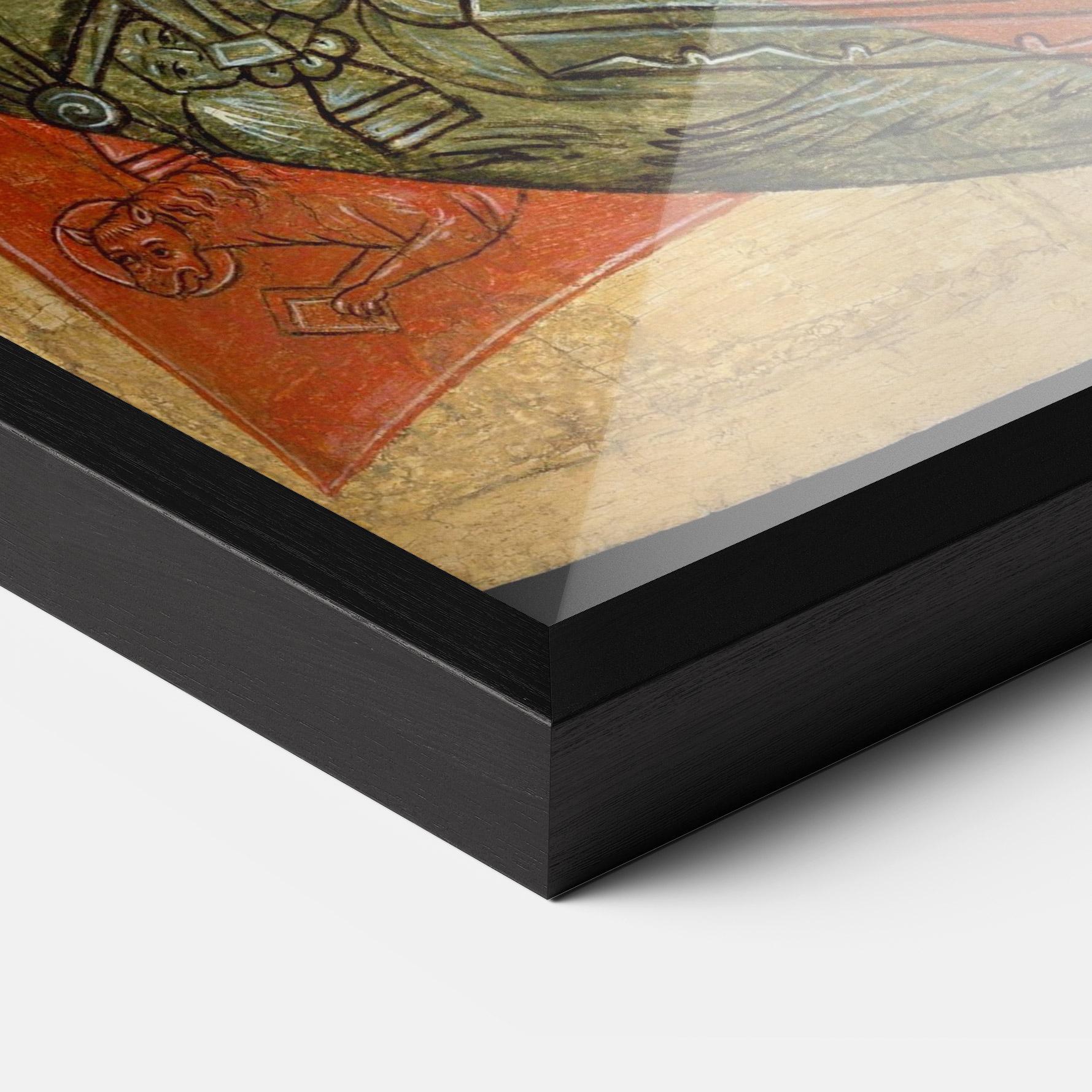 Gerahmte Poster Religious Outfit mockup 3