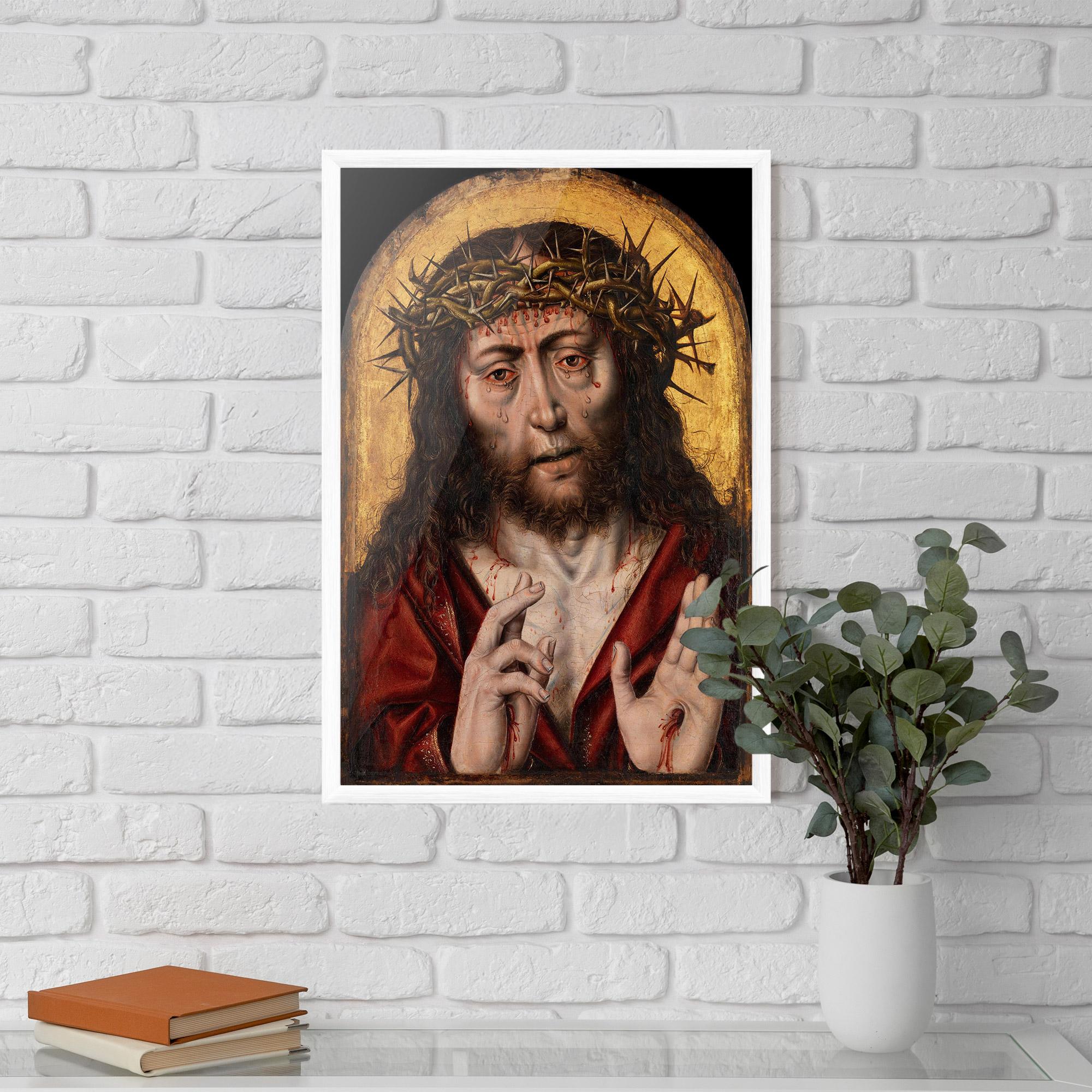 Gerahmte Poster Blood Hand Jesus mockup 5