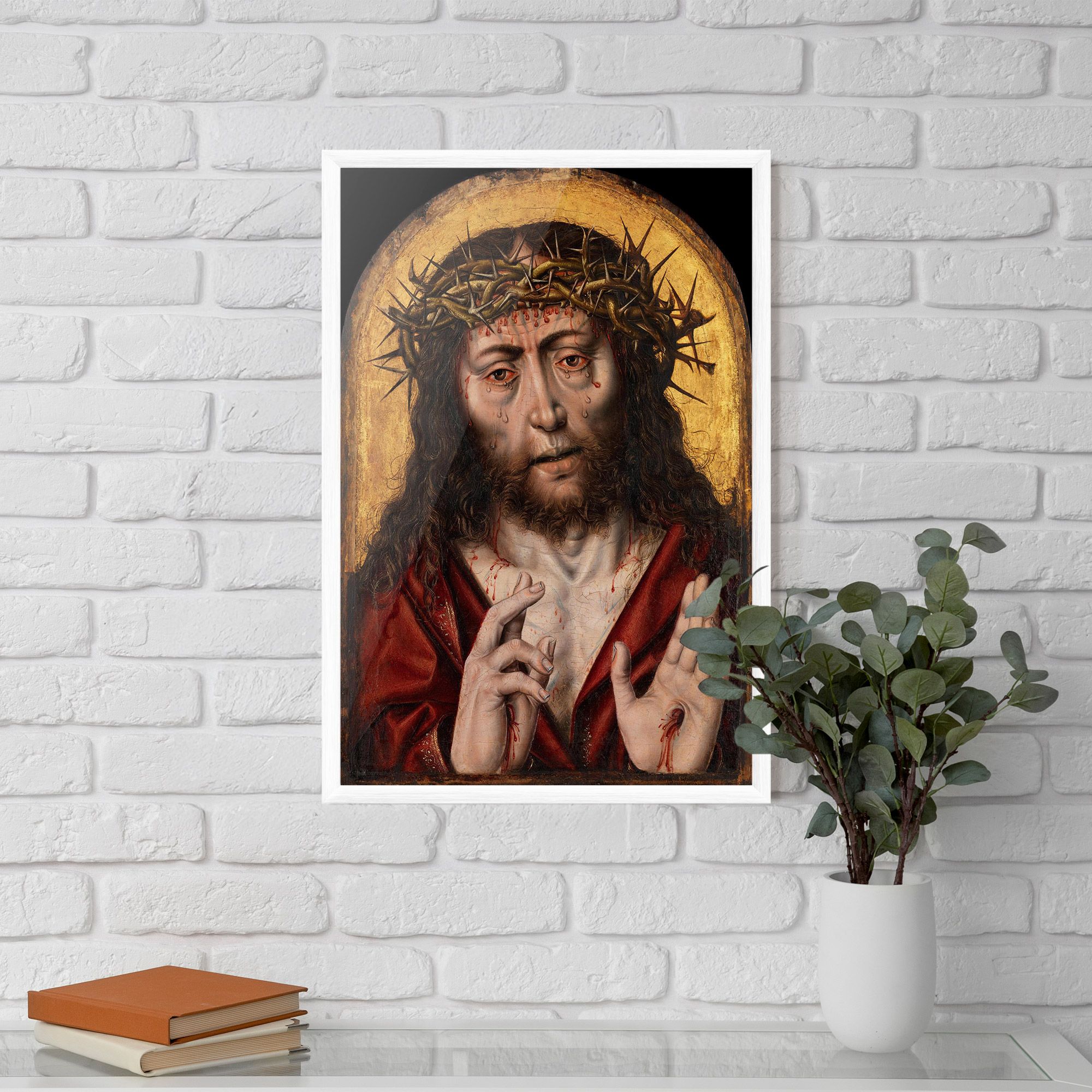 Blood Hand Jesus mockup 5