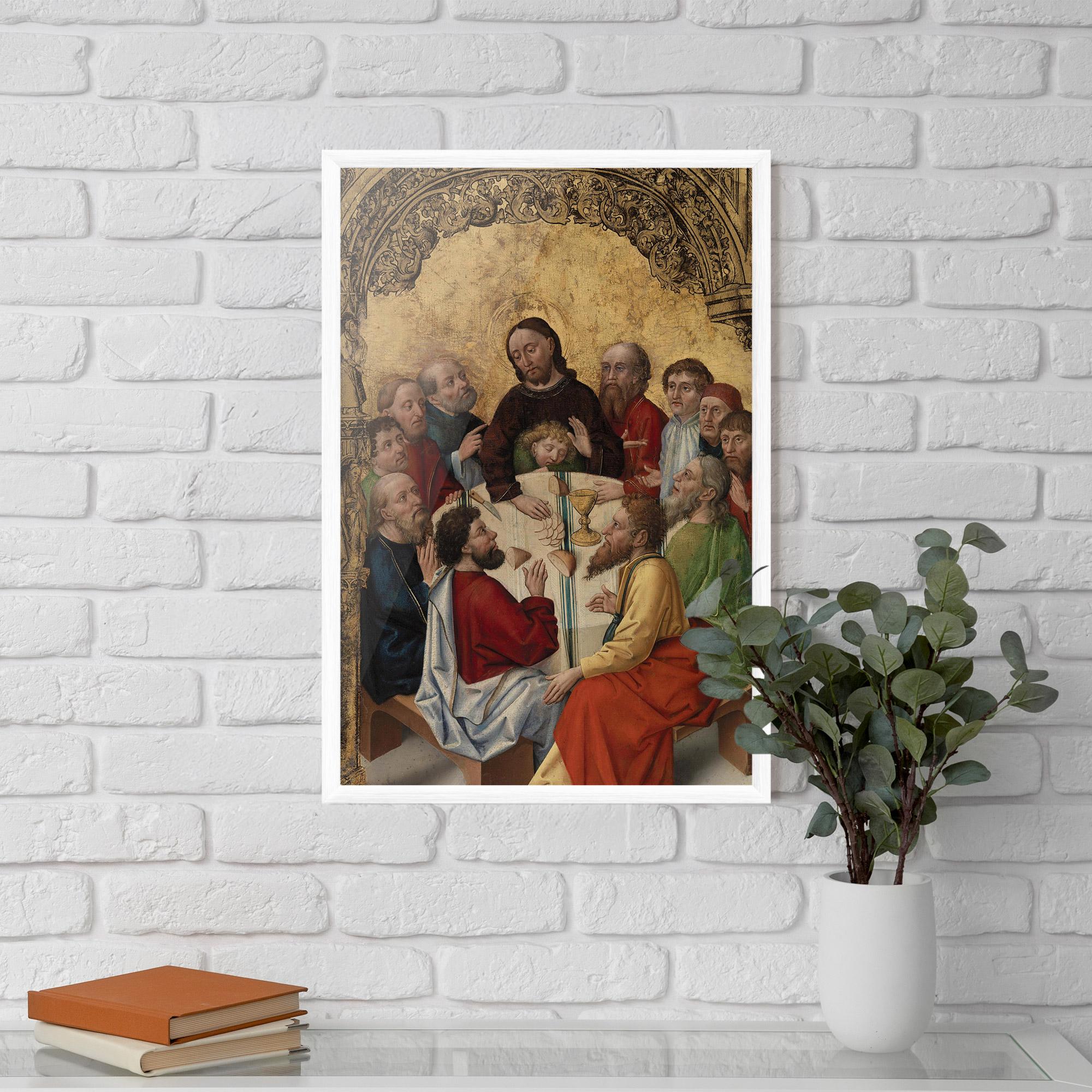 Gerahmte Poster Old Religious Art mockup 5