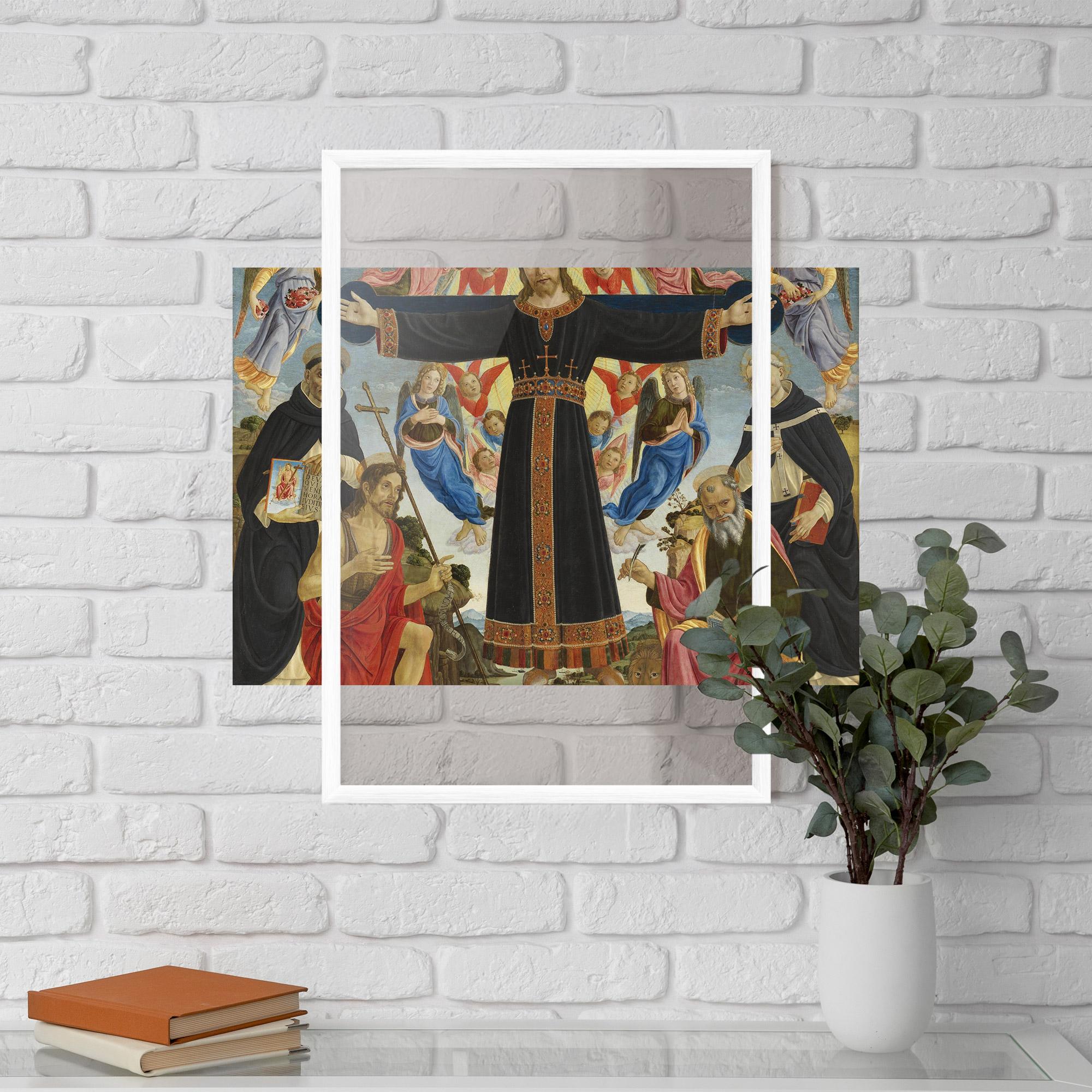 Gerahmte Poster Open Divine Arms mockup 5