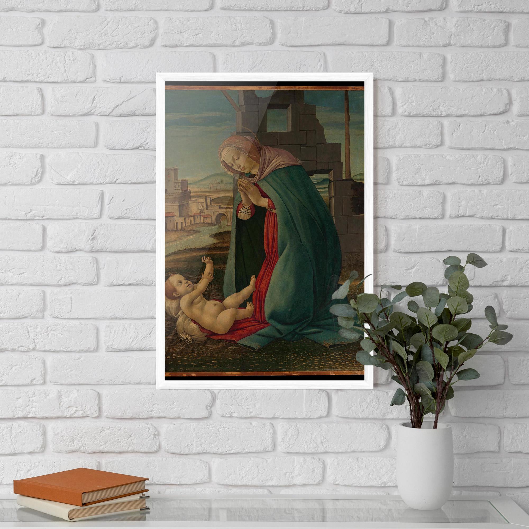 Gerahmte Poster Praying For Baby mockup 5