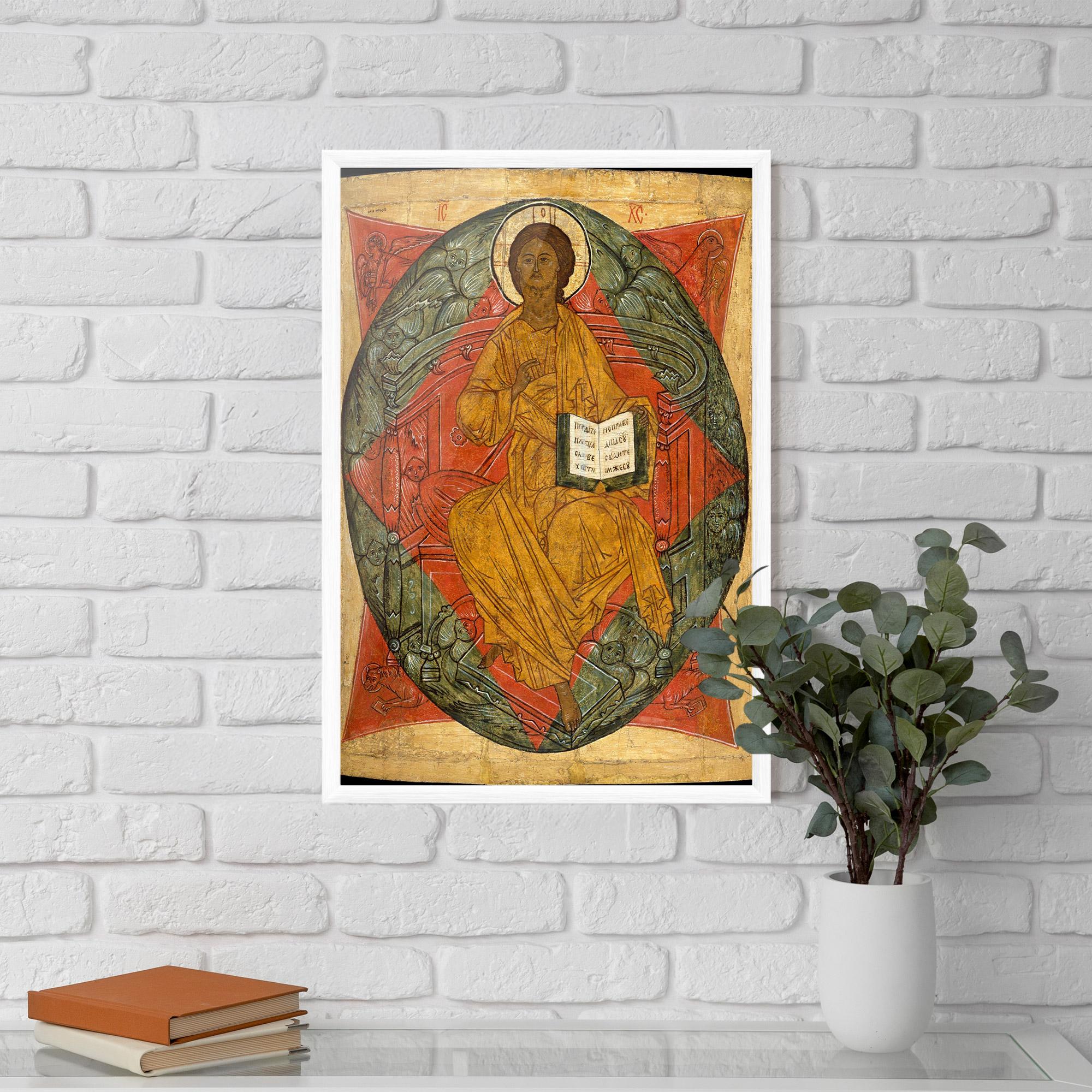 Gerahmte Poster Religious Outfit mockup 5