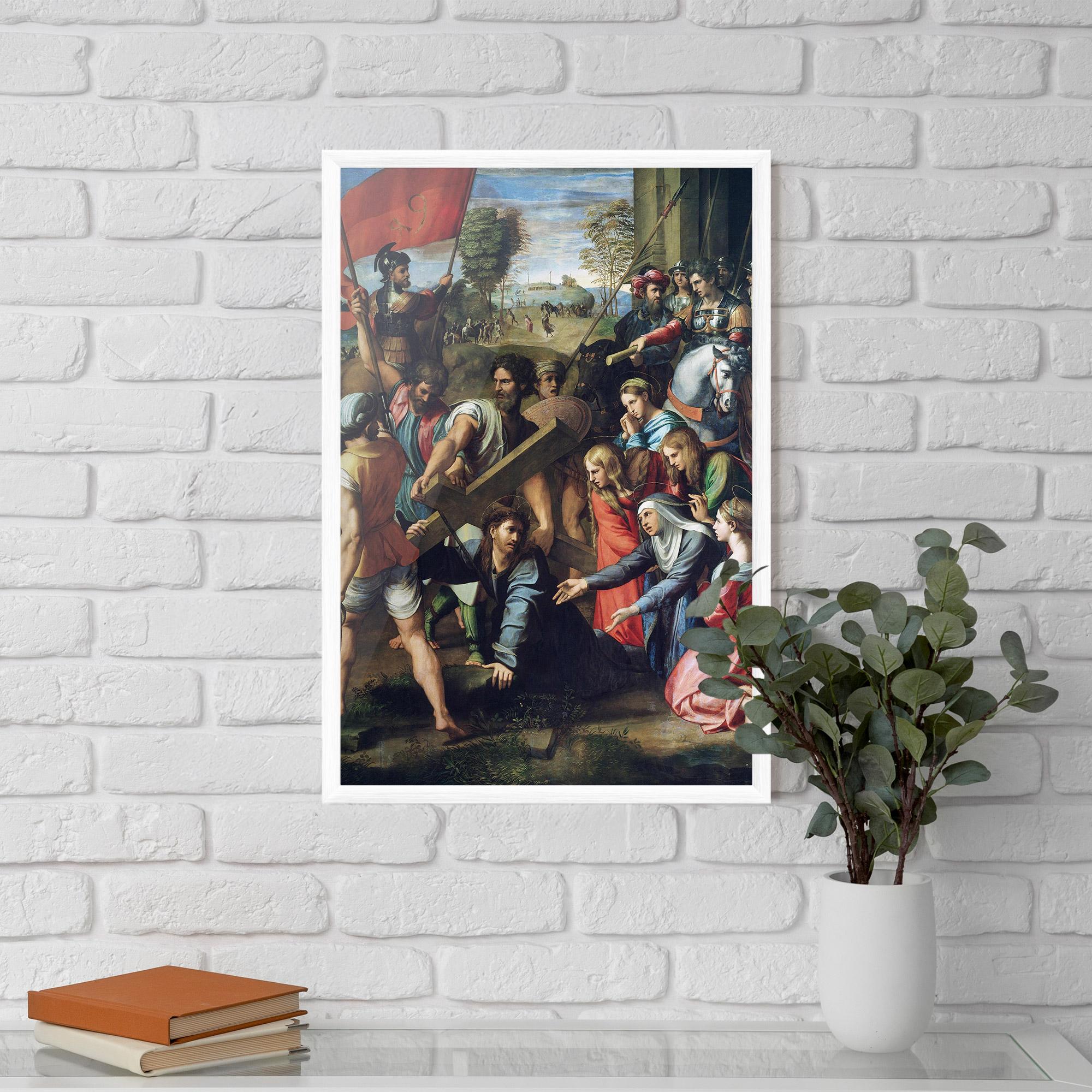 Gerahmte Poster Taking The Cross mockup 5