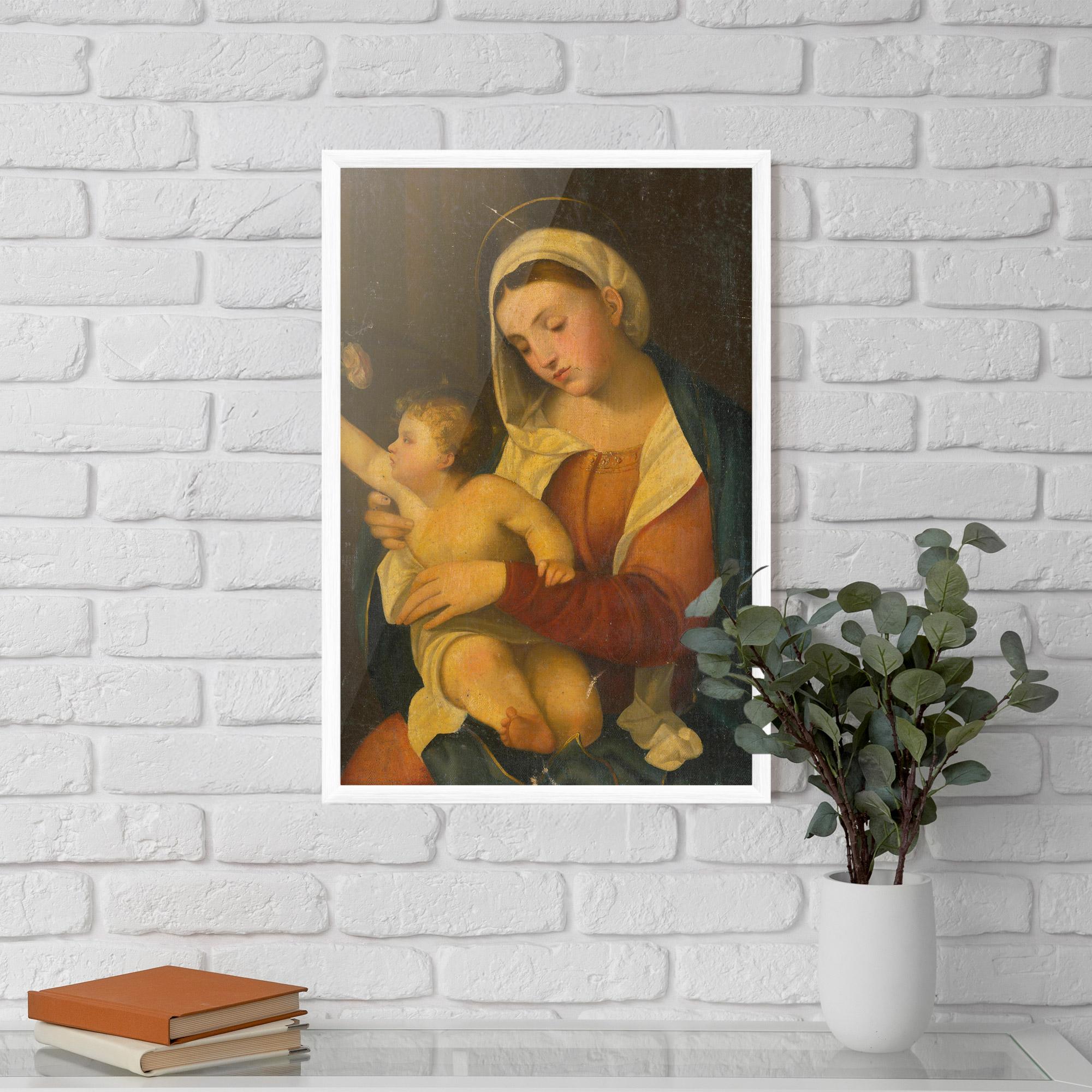 Gerahmte Poster Yellow Light Baby mockup 5