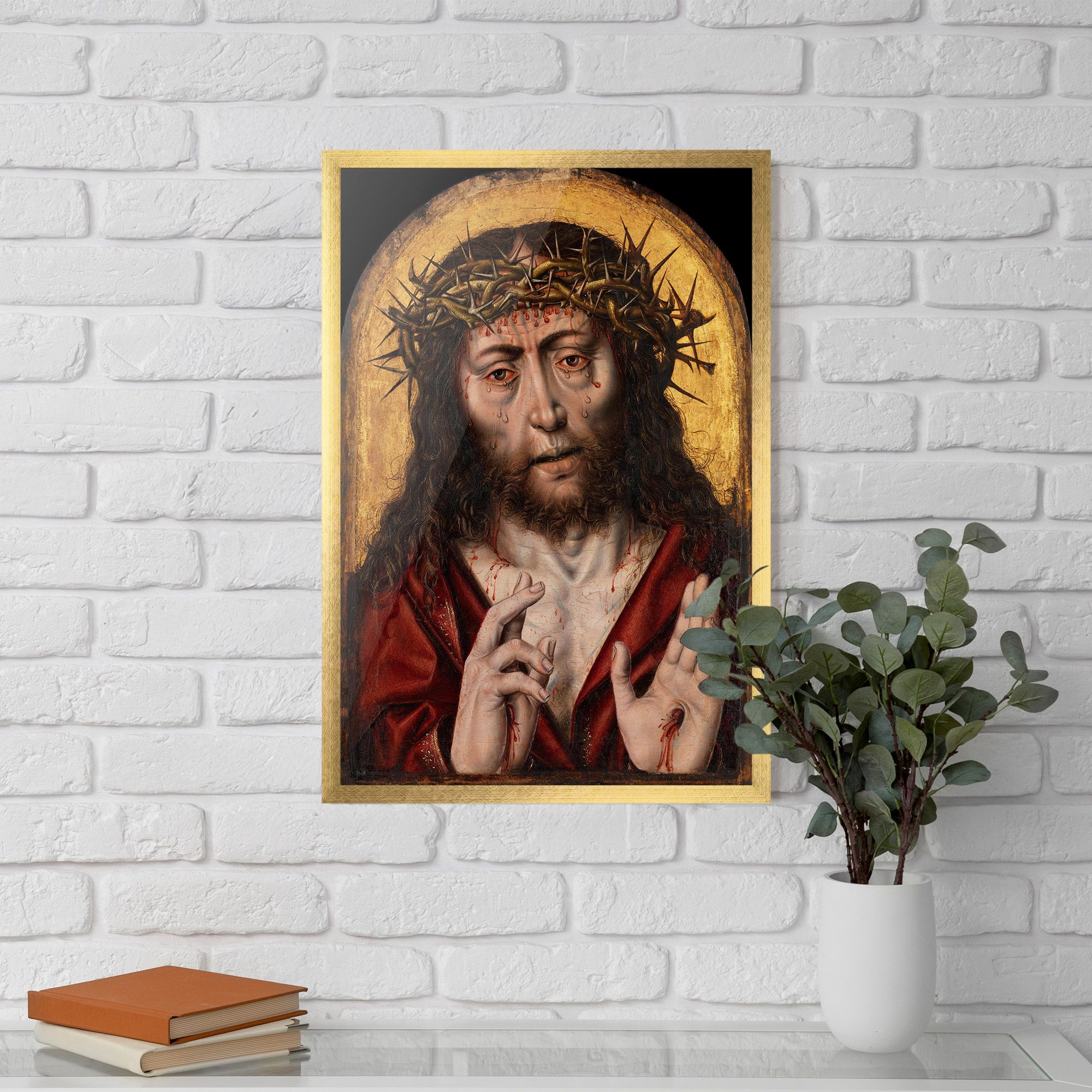 Blood Hand Jesus mockup 5