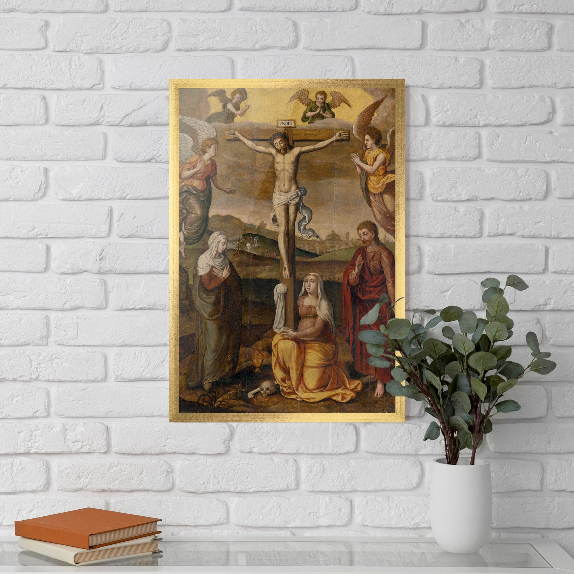 Holding Cross Jesus mockup 5