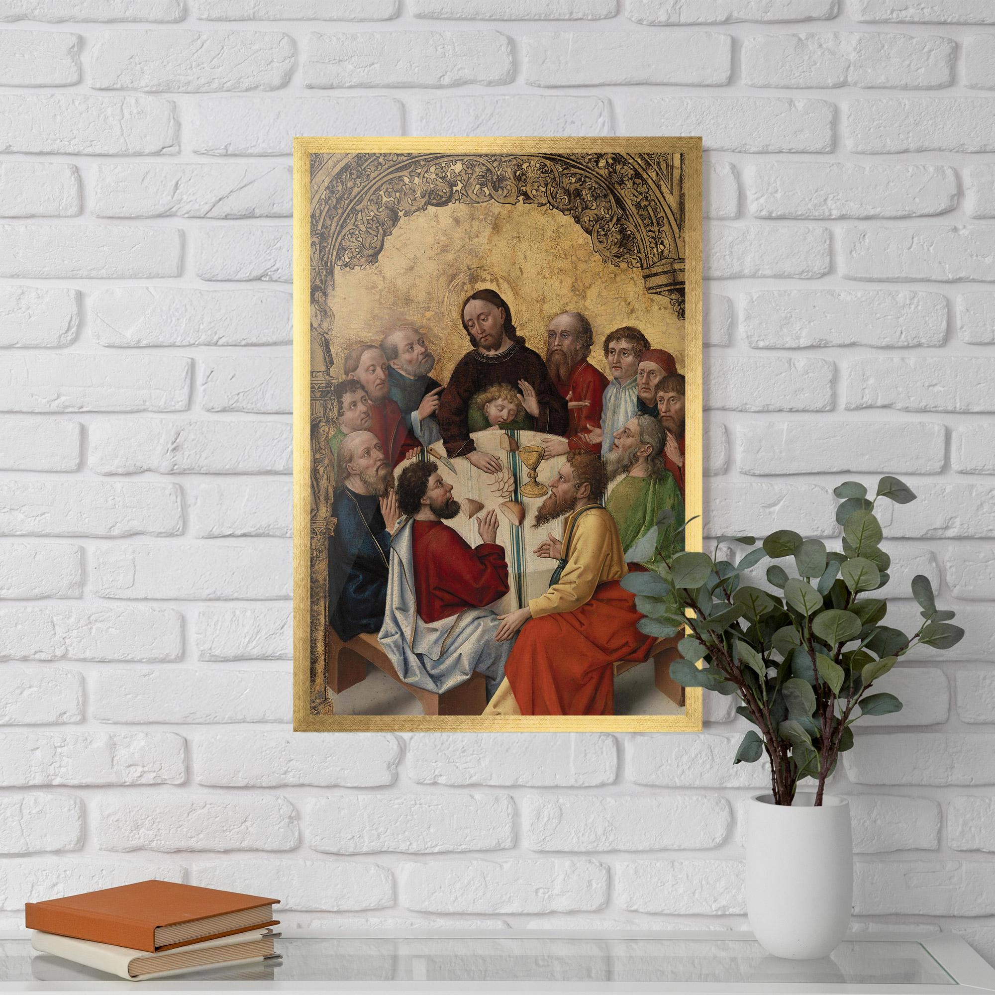 Gerahmte Poster Old Religious Art mockup 5
