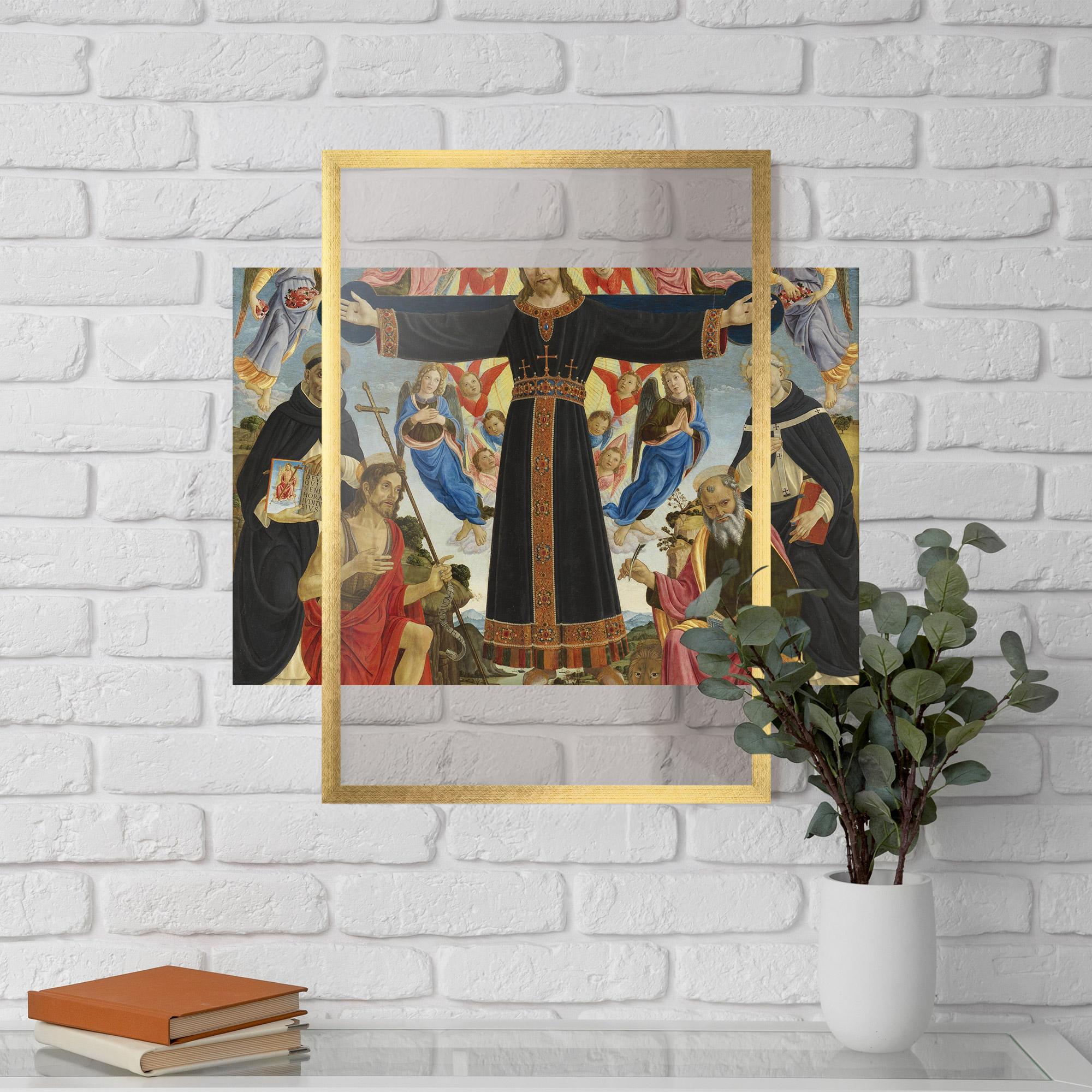 Gerahmte Poster Open Divine Arms mockup 5