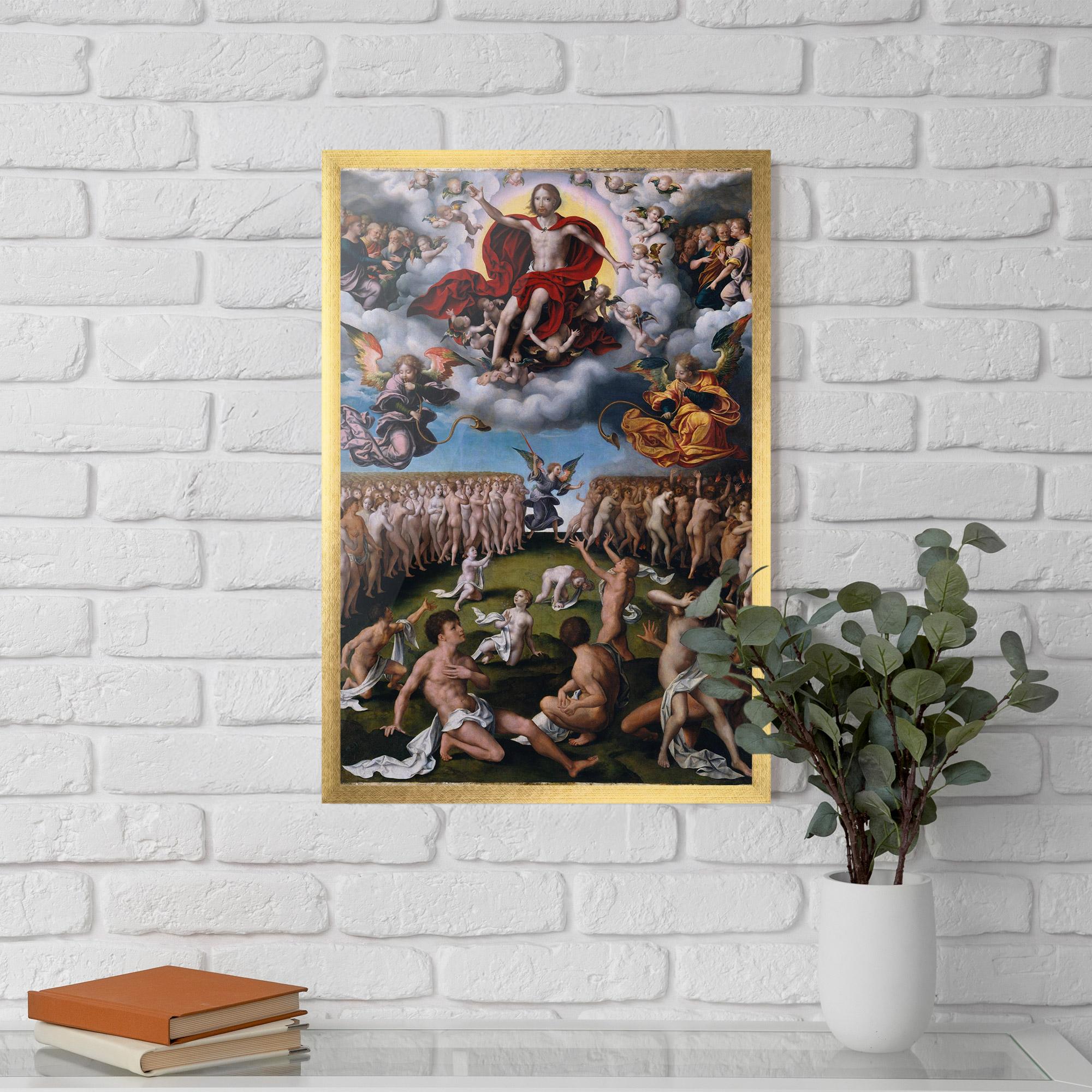 Gerahmte Poster Powerful God mockup 5