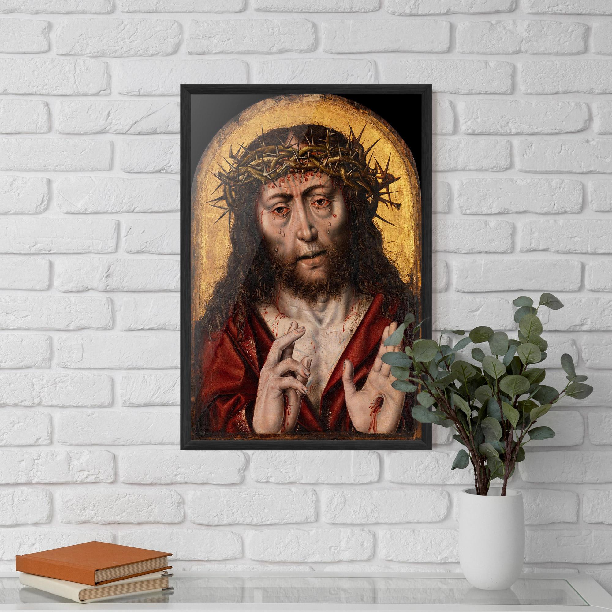 Gerahmte Poster Blood Hand Jesus mockup 5