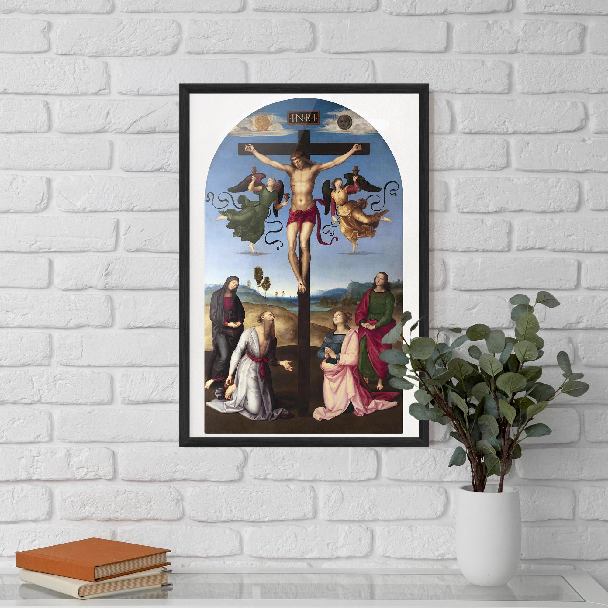 Gerahmte Poster Blue Sky Jesus mockup 5