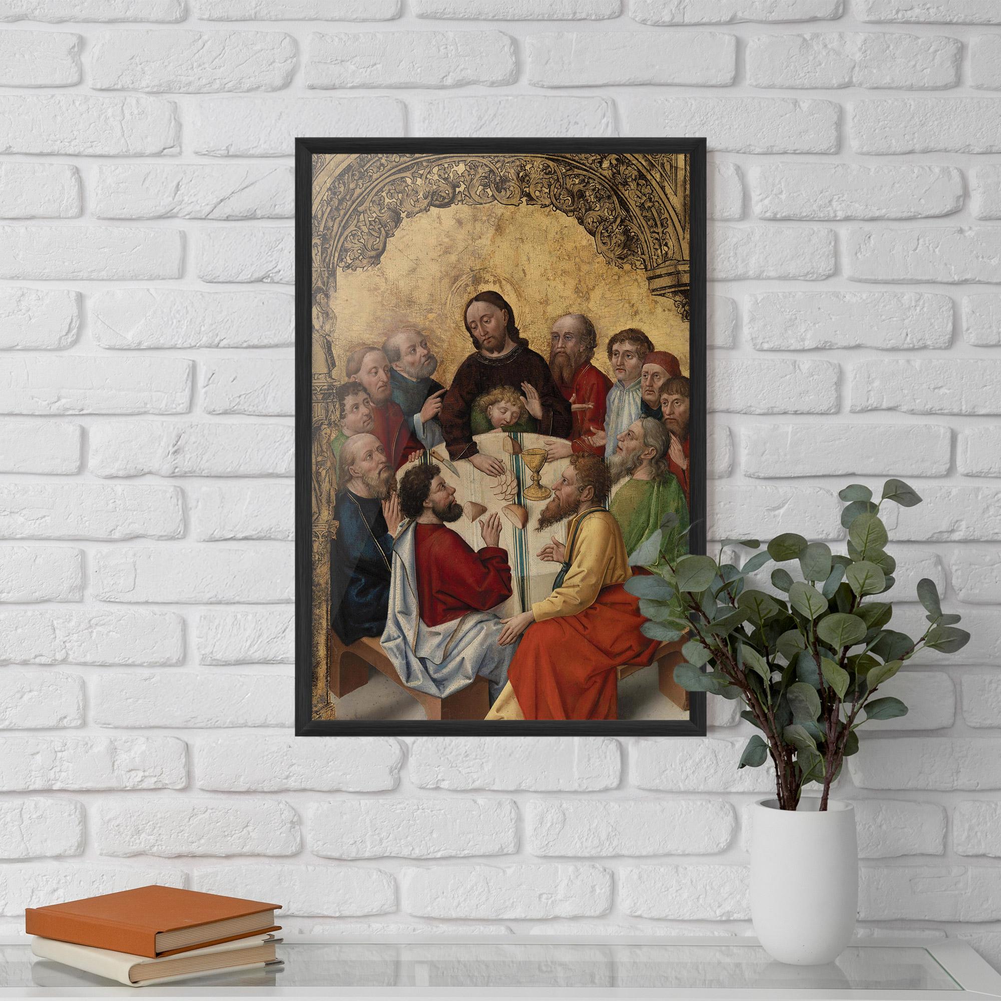 Gerahmte Poster Old Religious Art mockup 5
