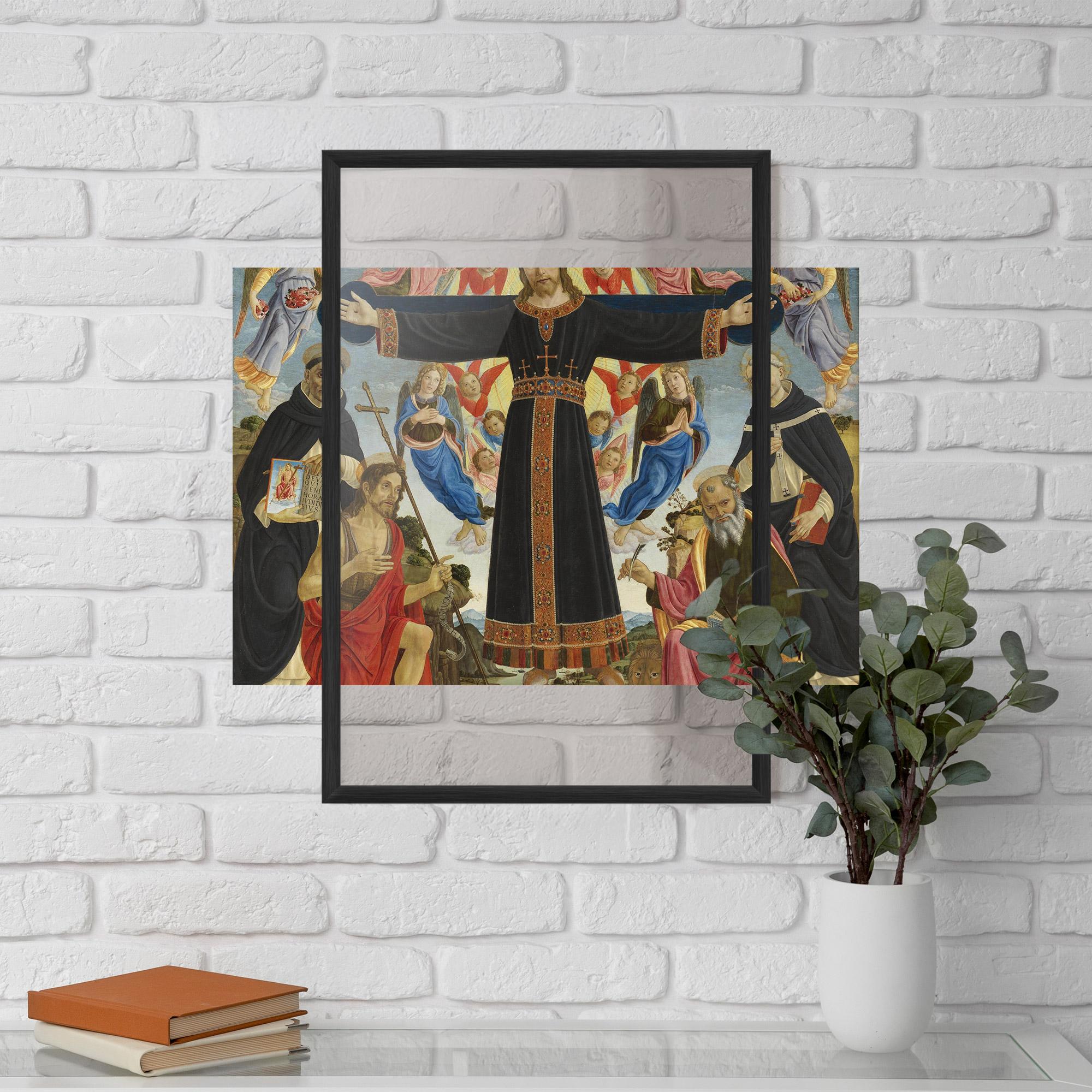 Gerahmte Poster Open Divine Arms mockup 5