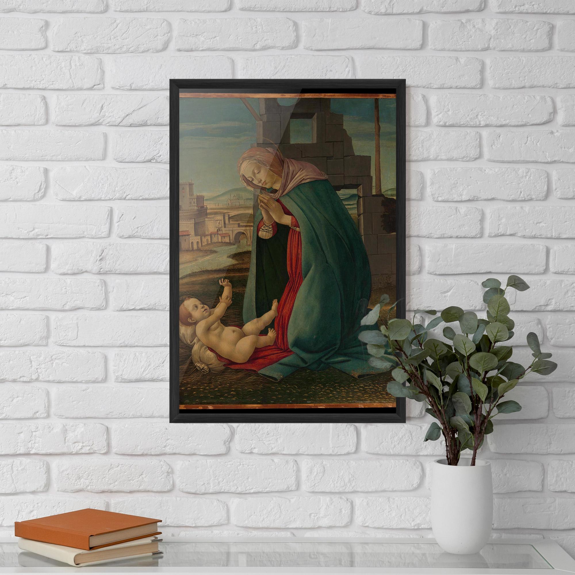 Gerahmte Poster Praying For Baby mockup 5