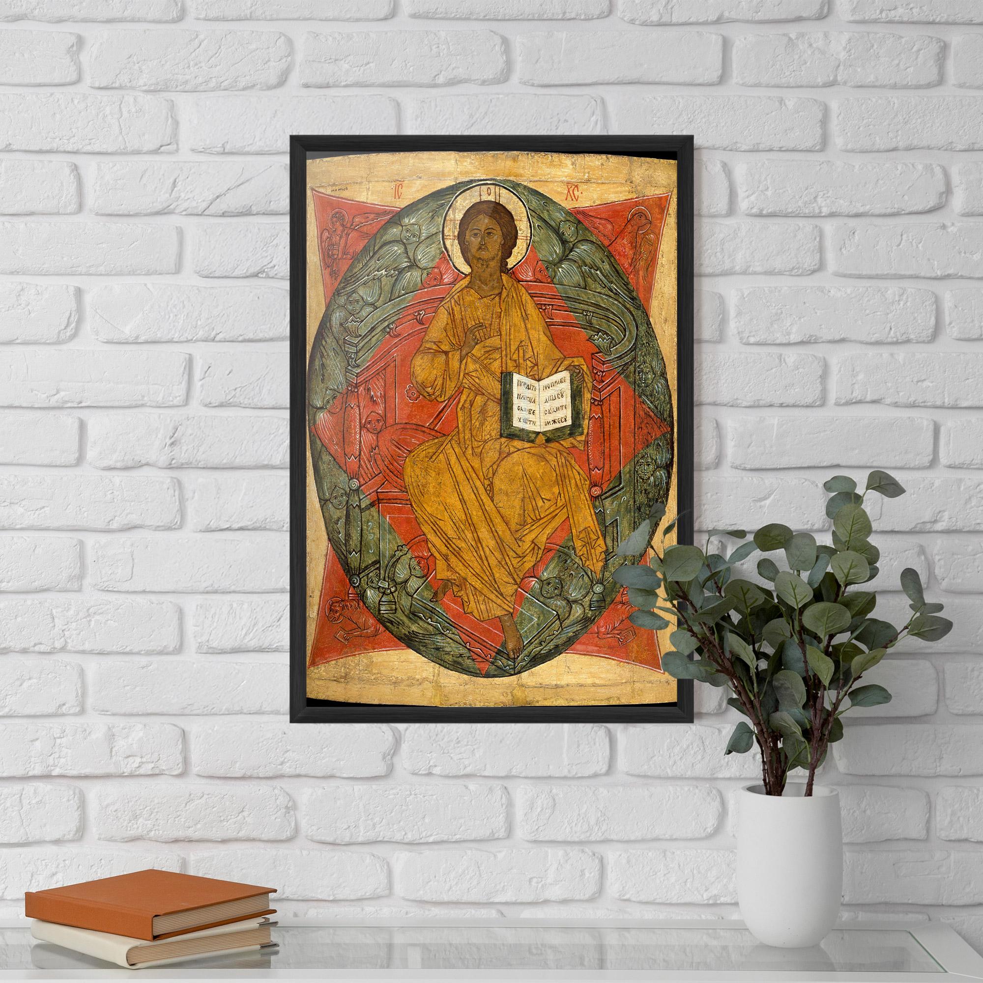 Gerahmte Poster Religious Outfit mockup 5