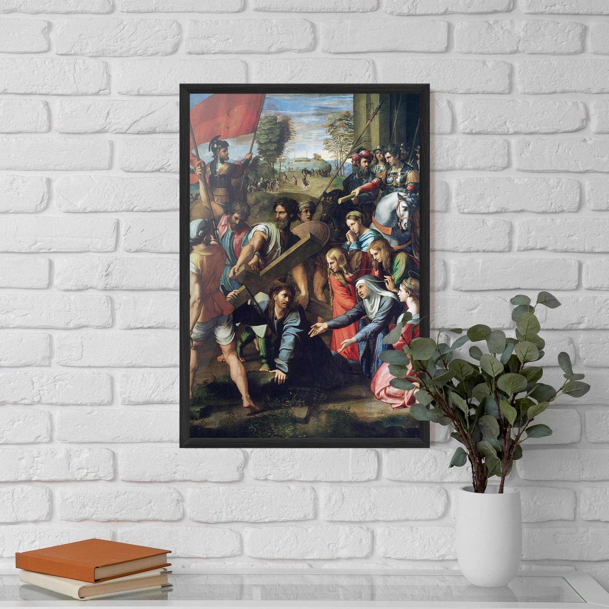 Gerahmte Poster Taking The Cross mockup 5