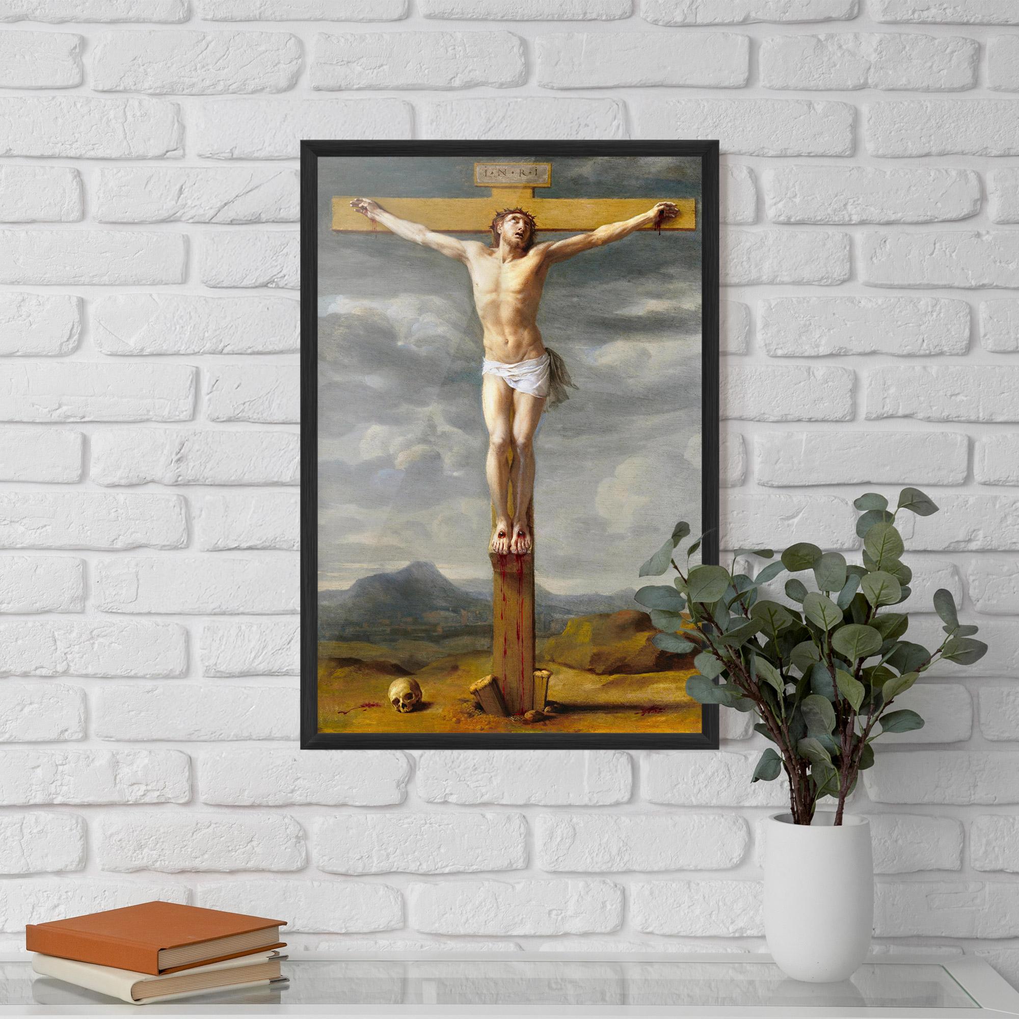 Gerahmte Poster Yellow Cross mockup 5