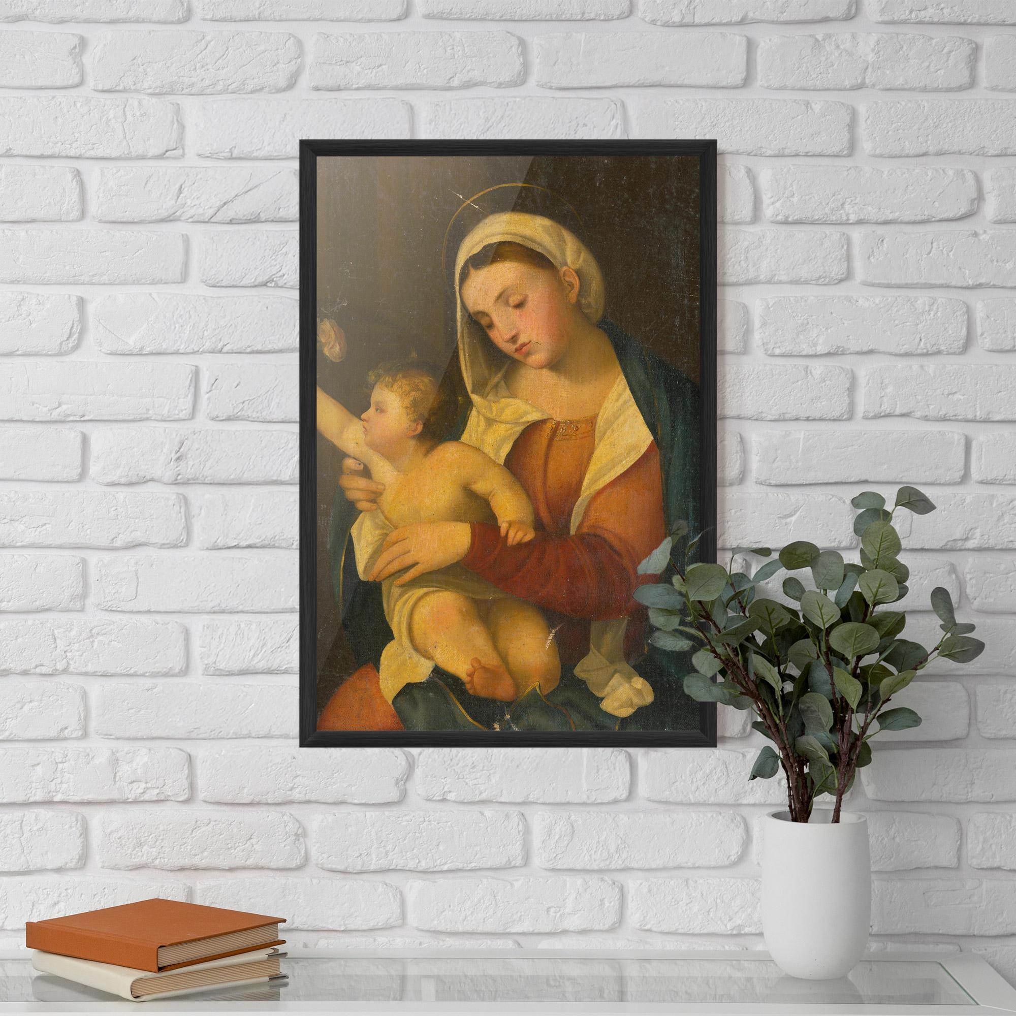 Gerahmte Poster Yellow Light Baby mockup 5