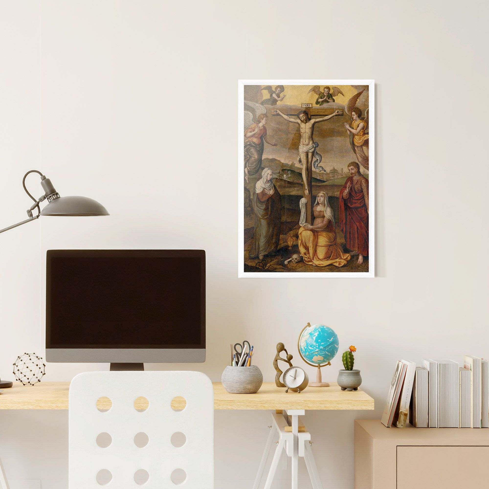 Holding Cross Jesus mockup 6