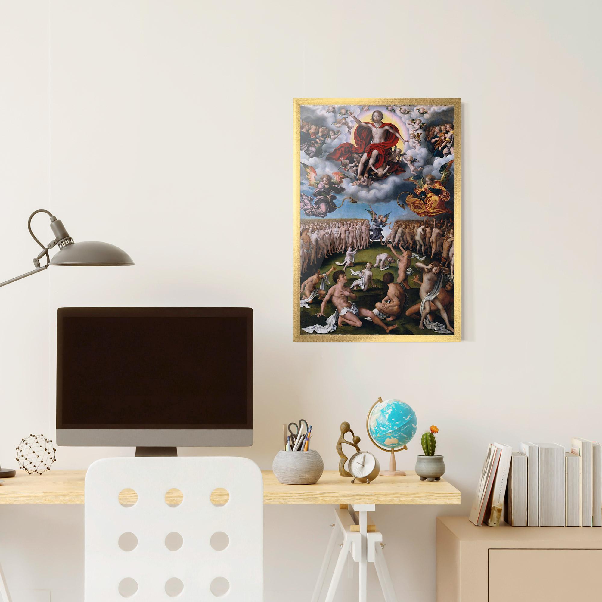 Gerahmte Poster Powerful God mockup 6