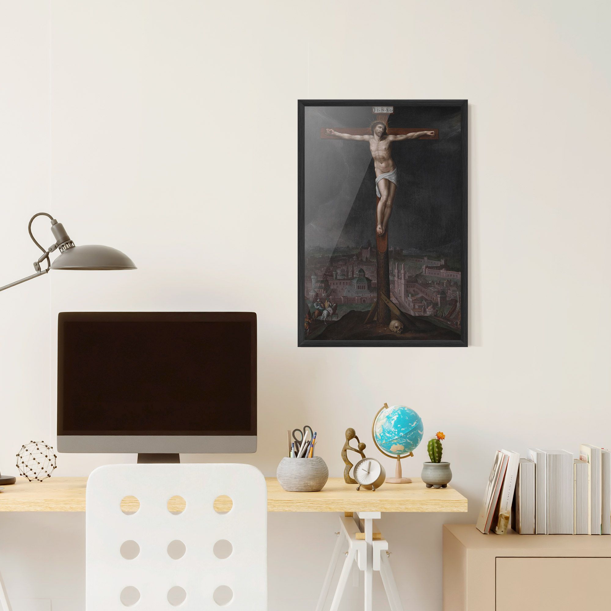 Dark Cloud Jesus mockup 6
