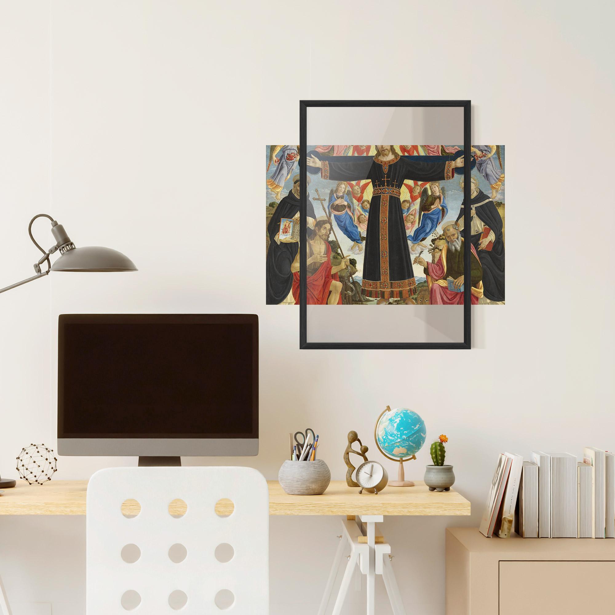 Gerahmte Poster Open Divine Arms mockup 6