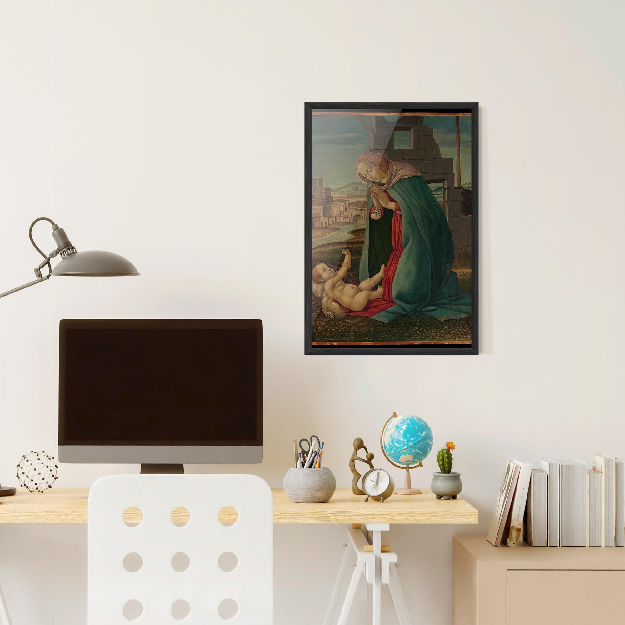 Gerahmte Poster Praying For Baby mockup 6