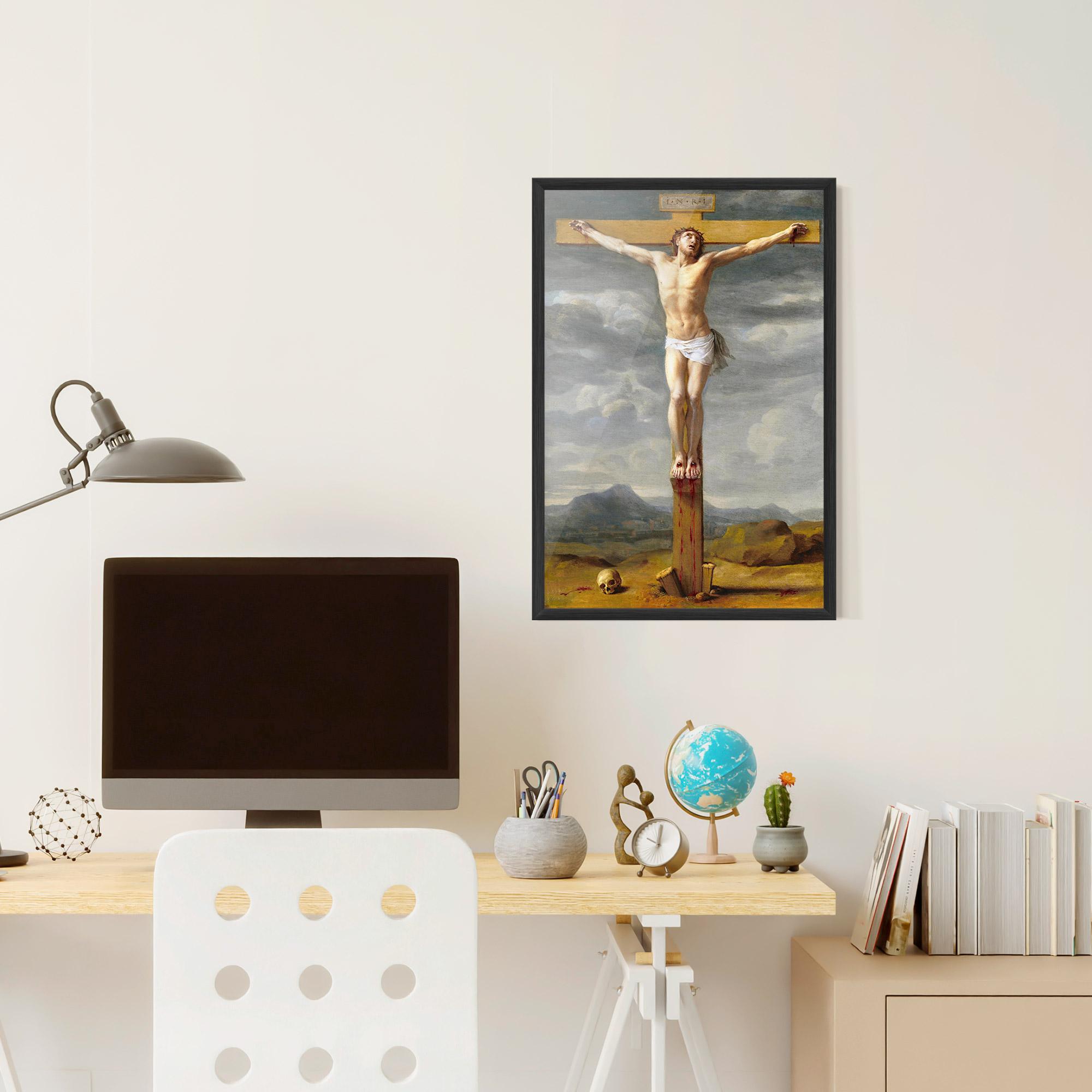 Gerahmte Poster Yellow Cross mockup 6