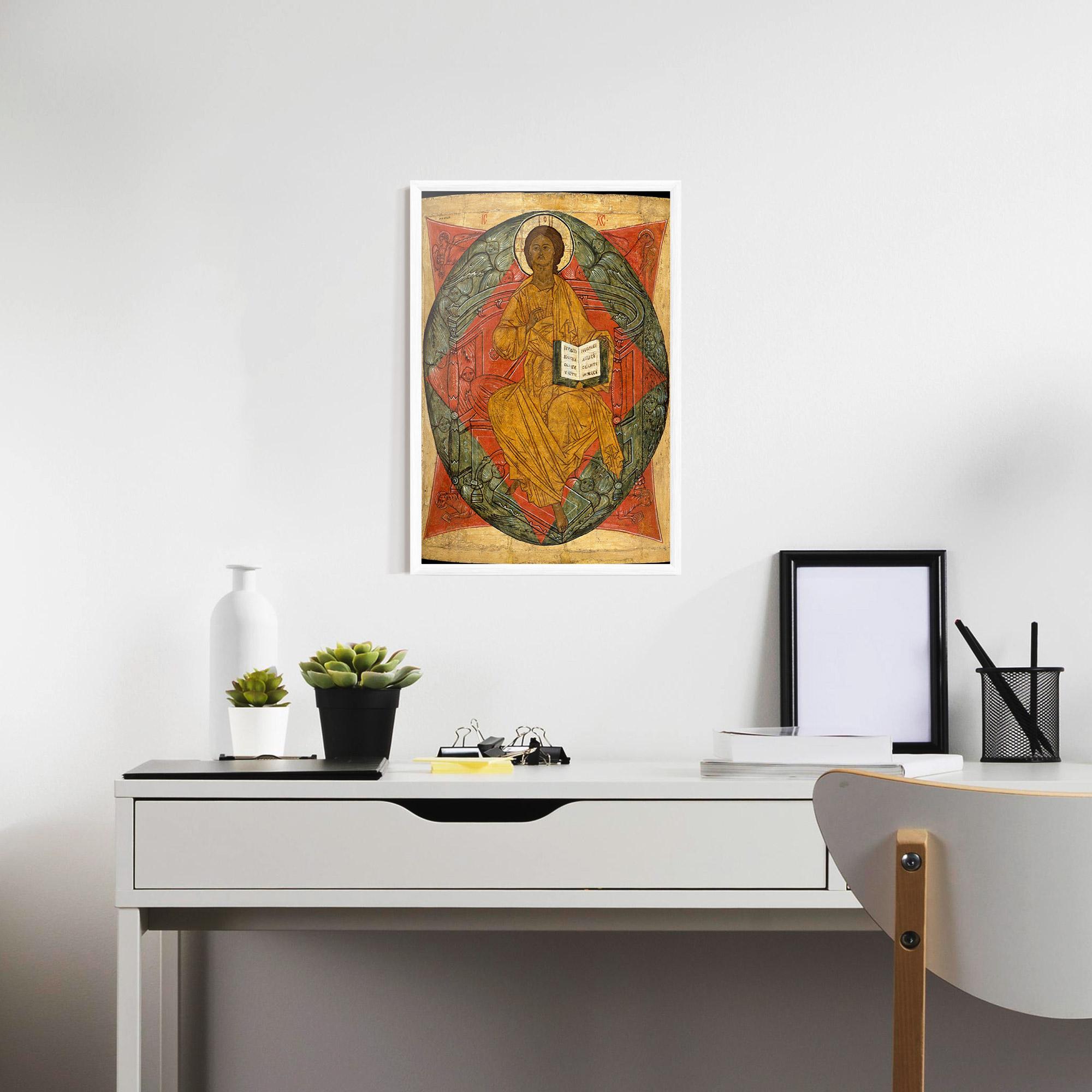 Gerahmte Poster Religious Outfit mockup 7