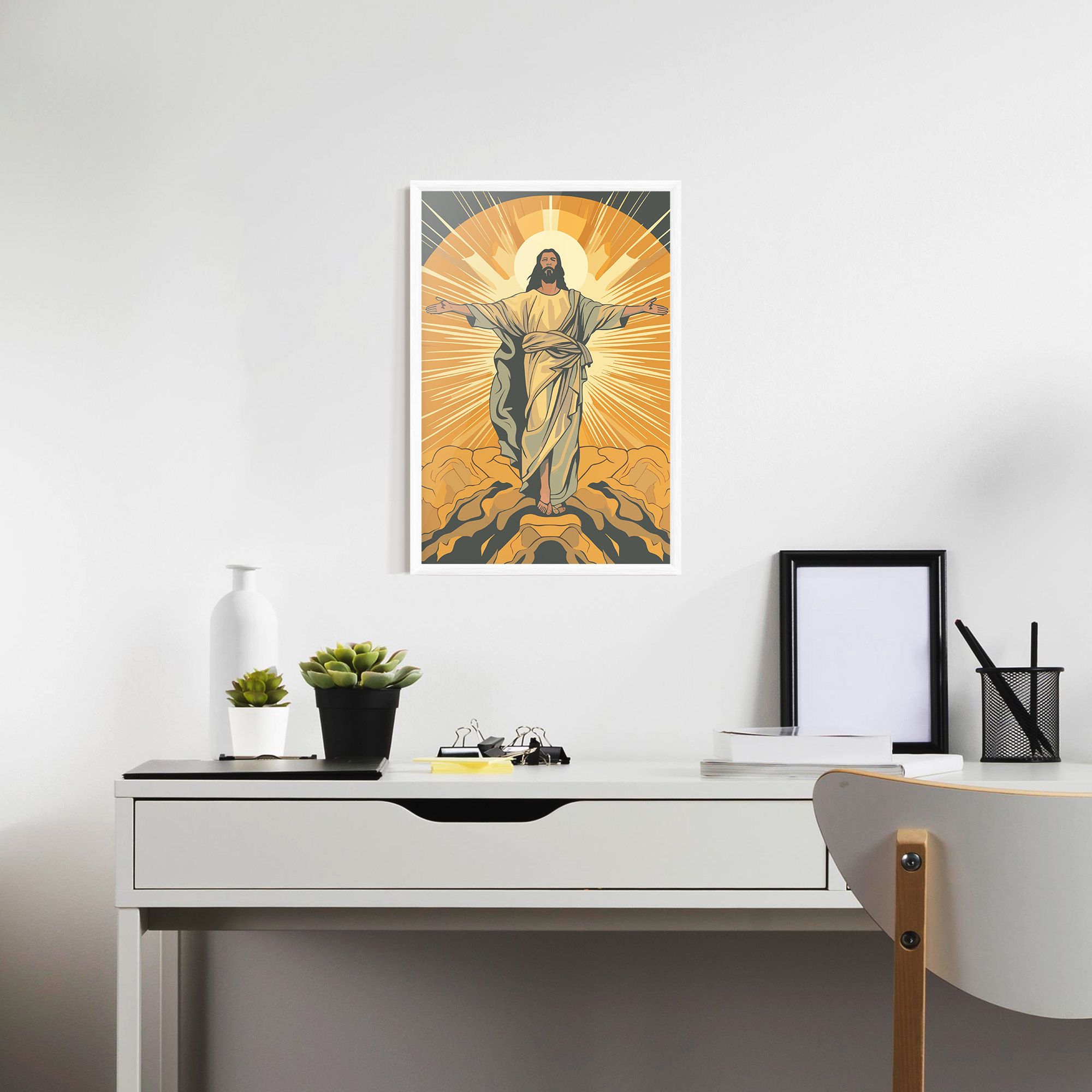 Sunset Jesus mockup 7
