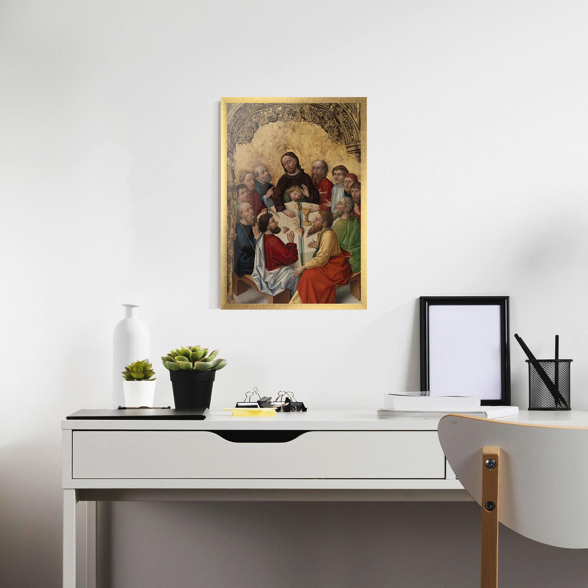Gerahmte Poster Old Religious Art mockup 7