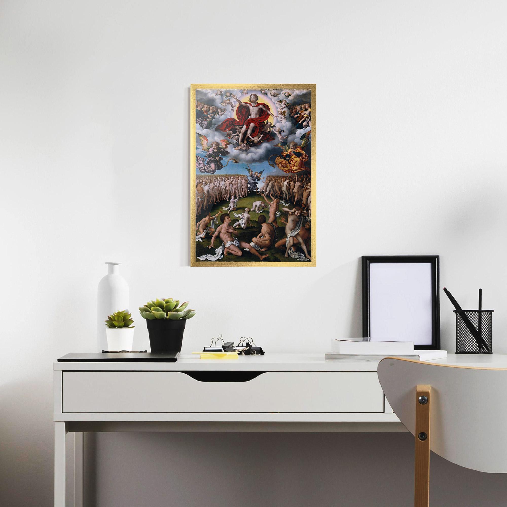 Gerahmte Poster Powerful God mockup 7