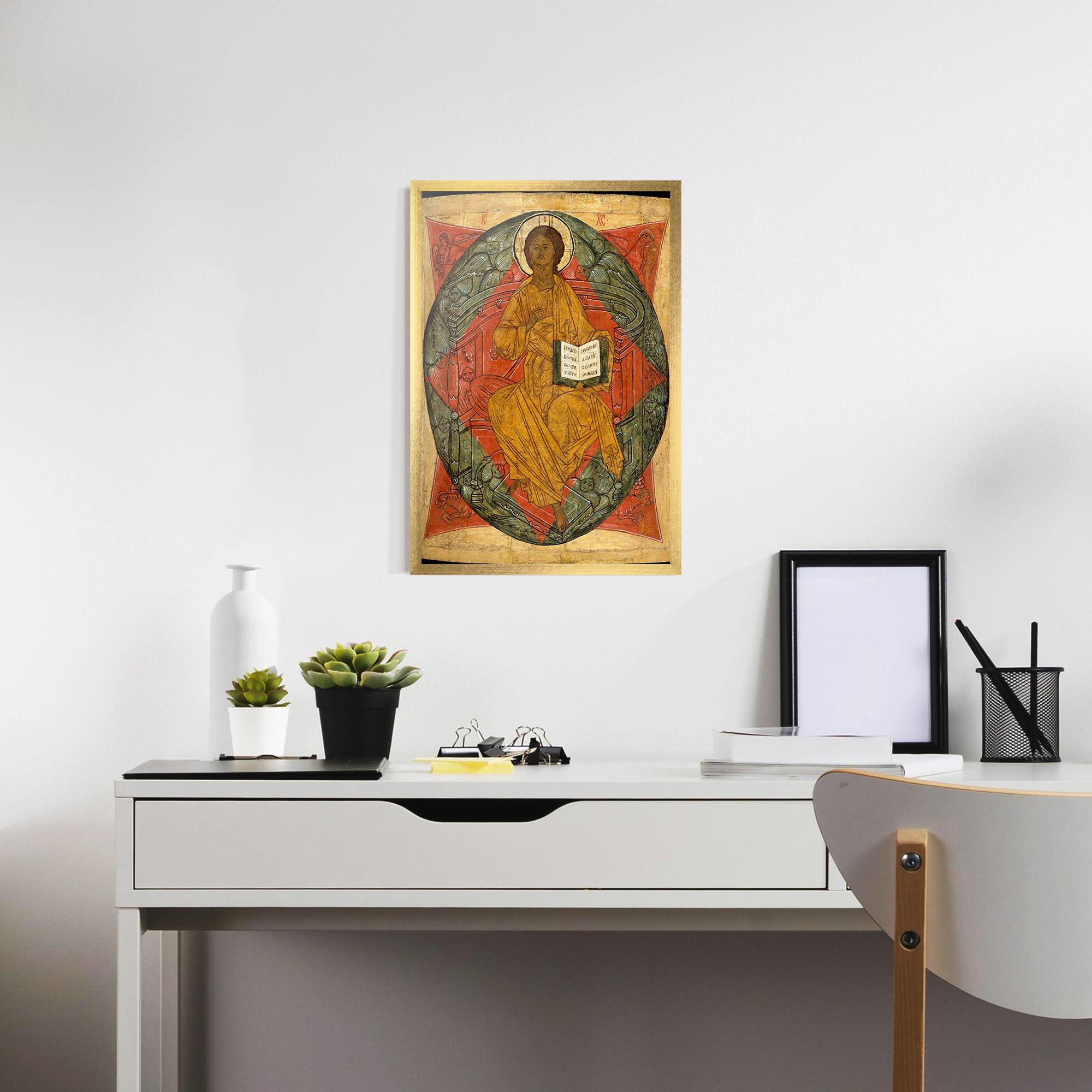Gerahmte Poster Religious Outfit mockup 7
