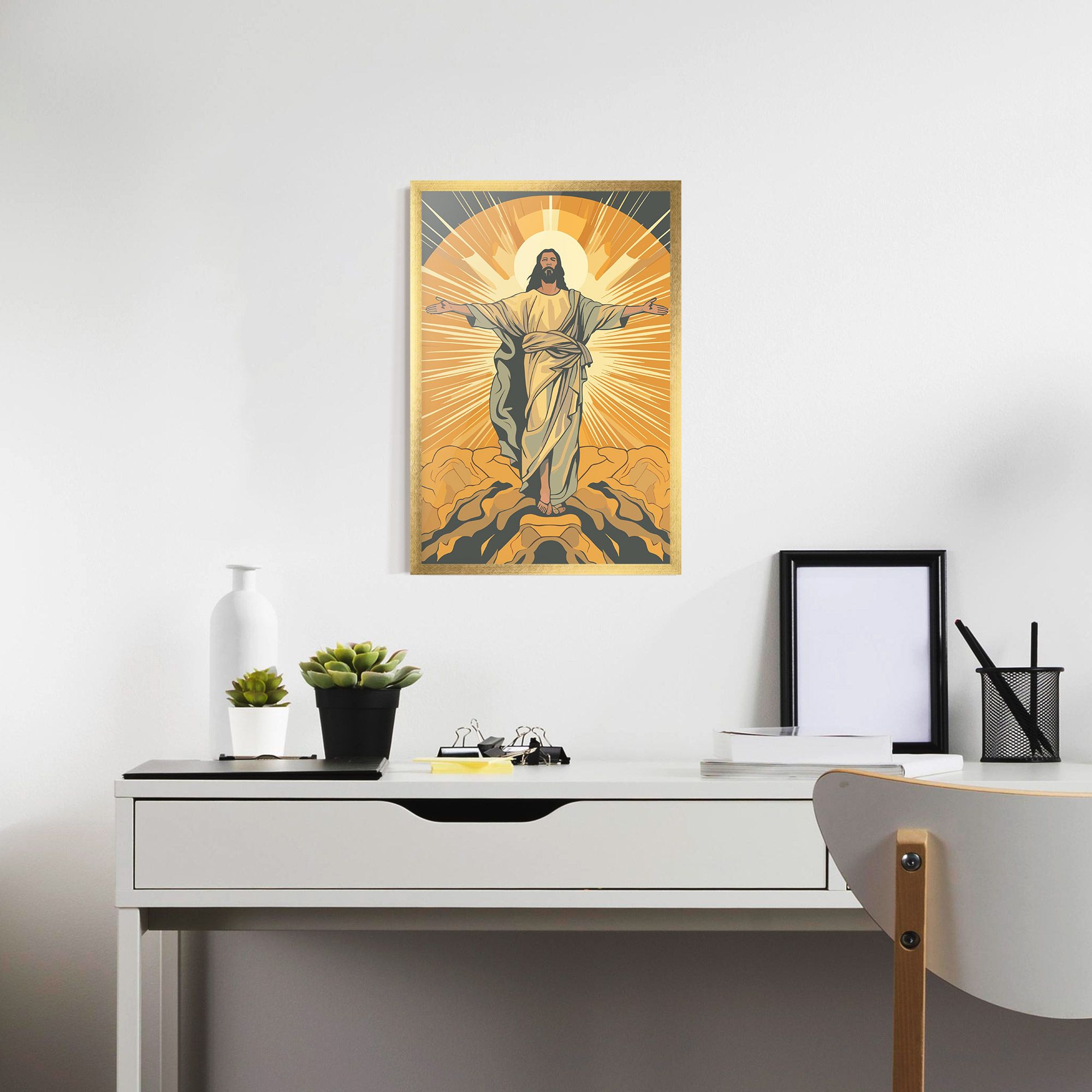 Sunset Jesus mockup 7