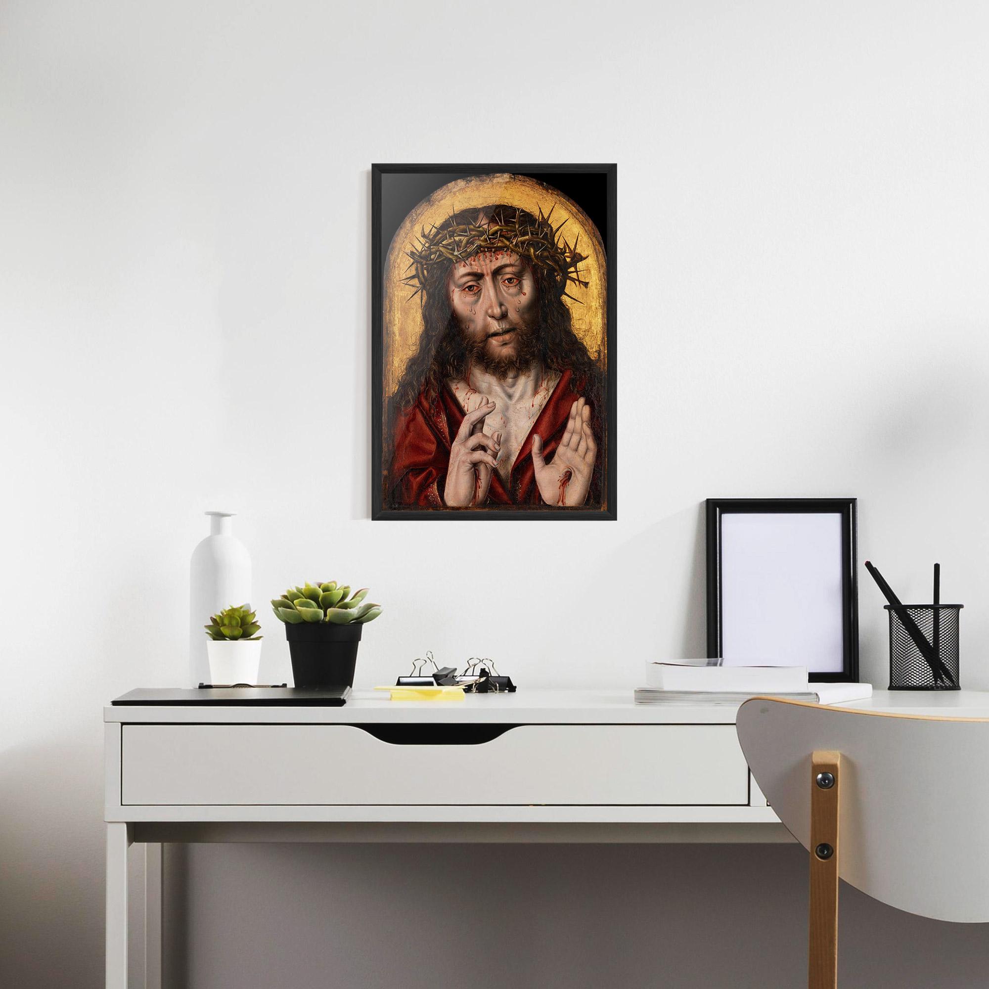 Gerahmte Poster Blood Hand Jesus mockup 7