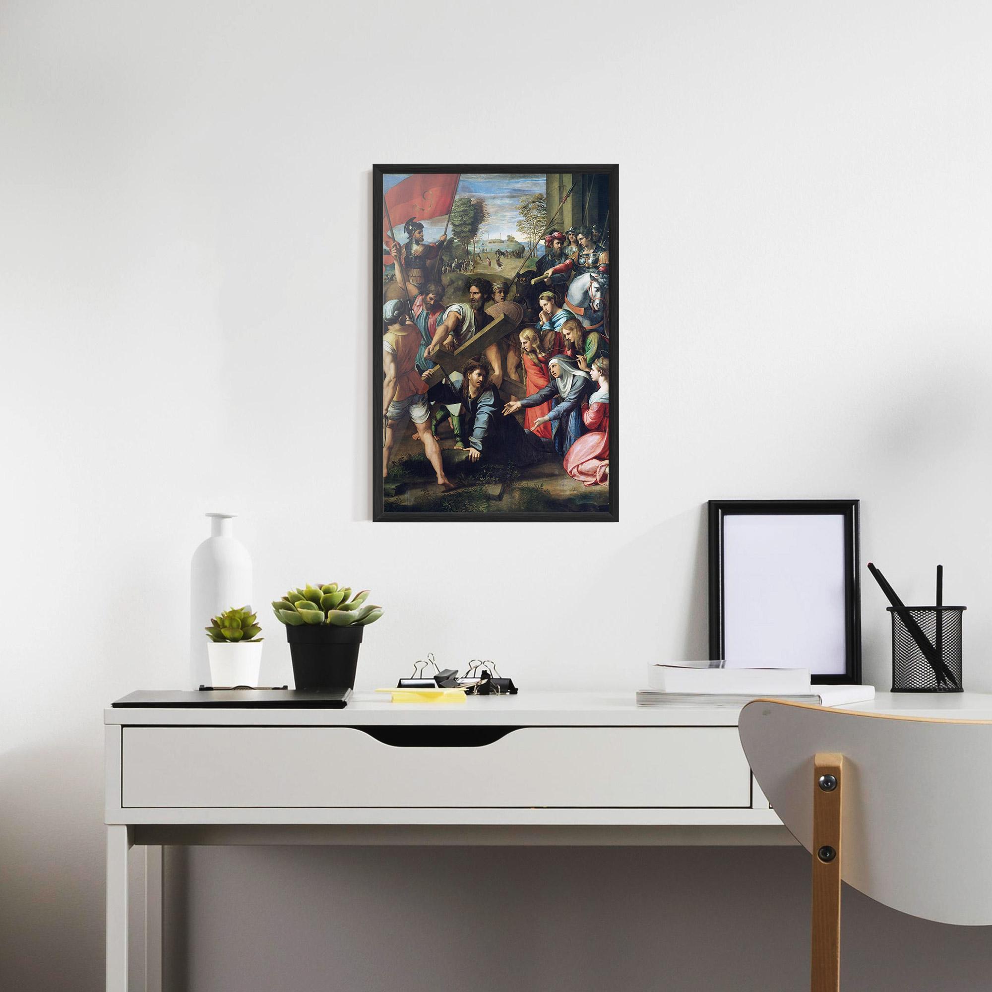 Gerahmte Poster Taking The Cross mockup 7