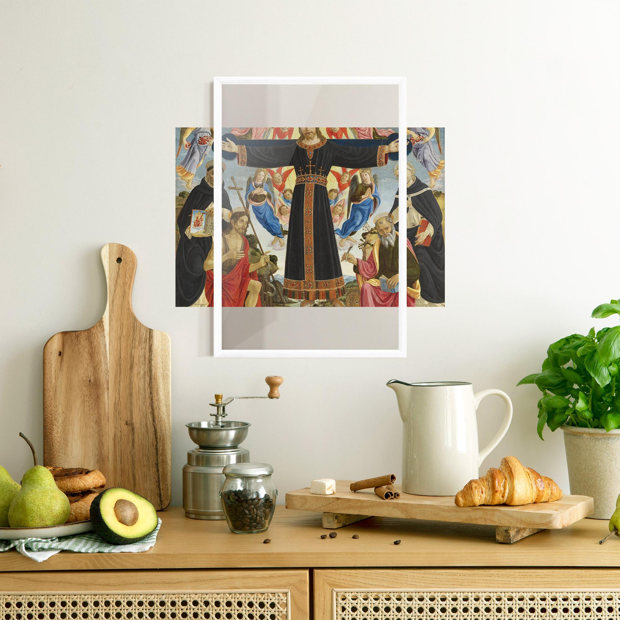 Gerahmte Poster Open Divine Arms mockup 8