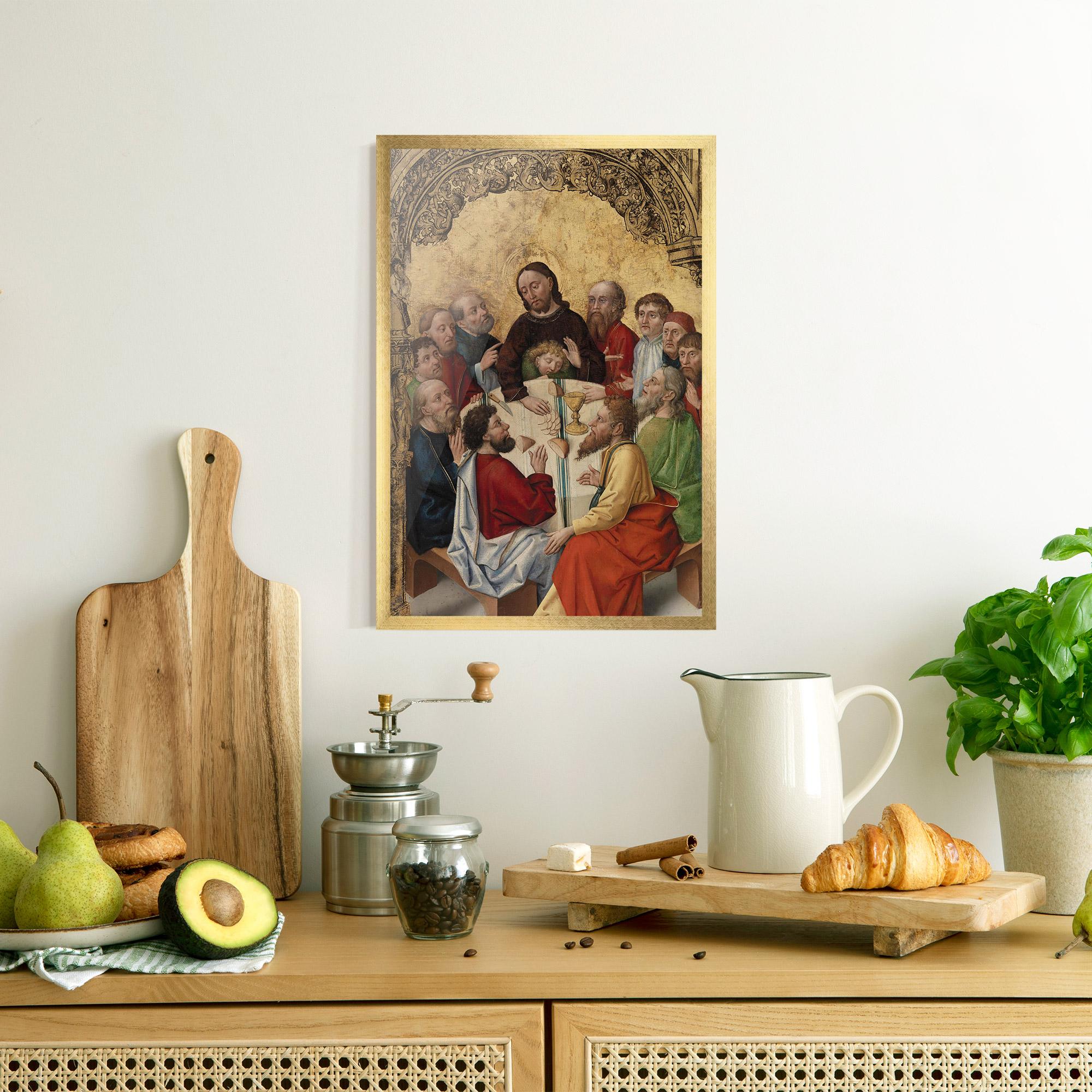 Gerahmte Poster Old Religious Art mockup 8